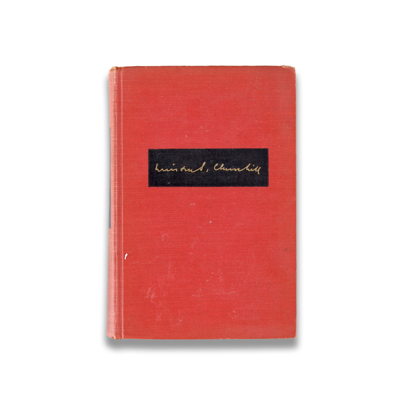 WINSTON S. CHURCHILL BOOK 'THE SECOND WORLD WAR: THE GATHERING STORM' BEARING SIGNATURE (1 of 3)