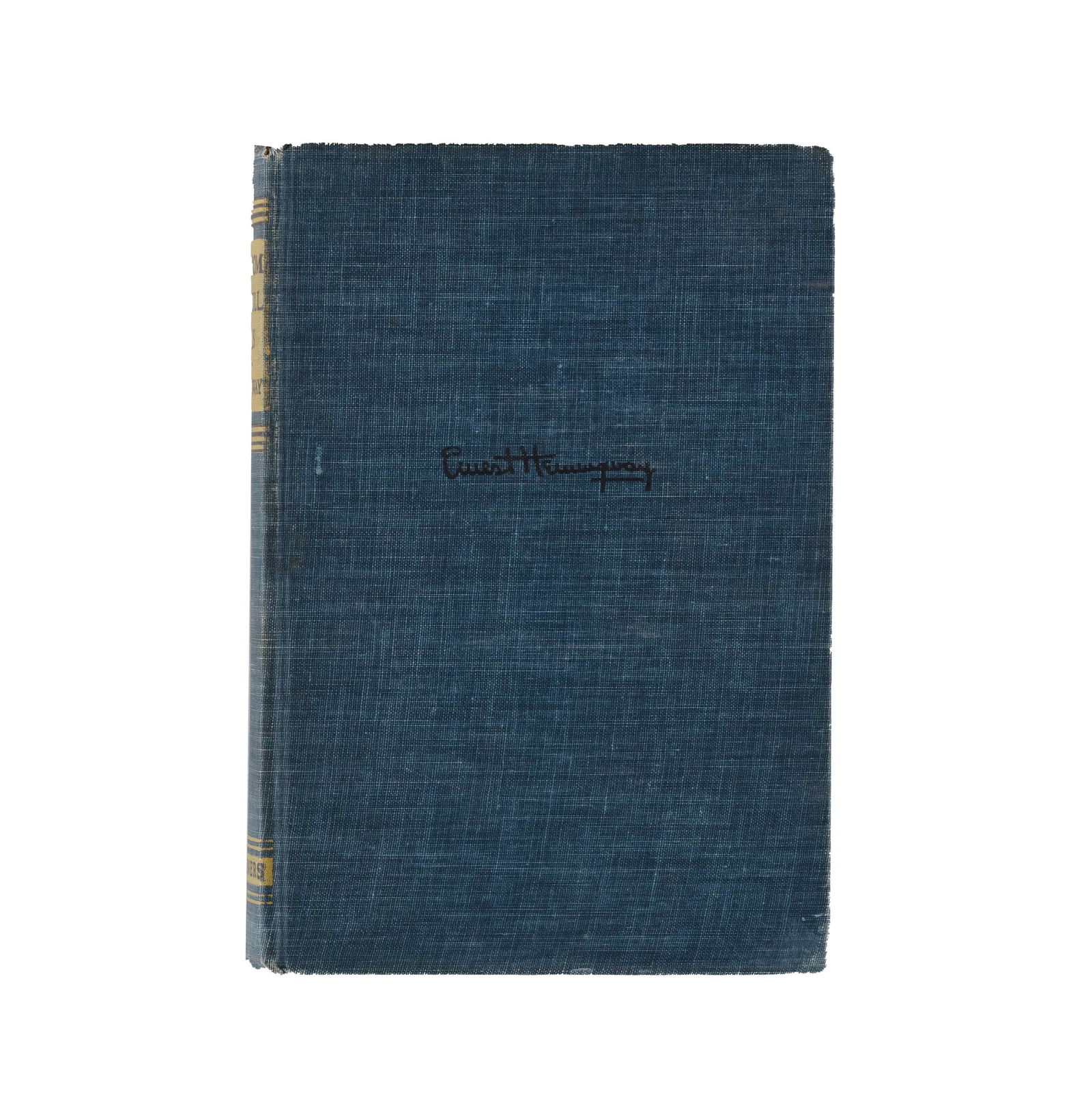 ERNEST HEMINGWAY BOOK 'FOR WHOM THE BELL TOLLS' (FIRST EDITION) BEARING SIGNATURE (1 of 4)