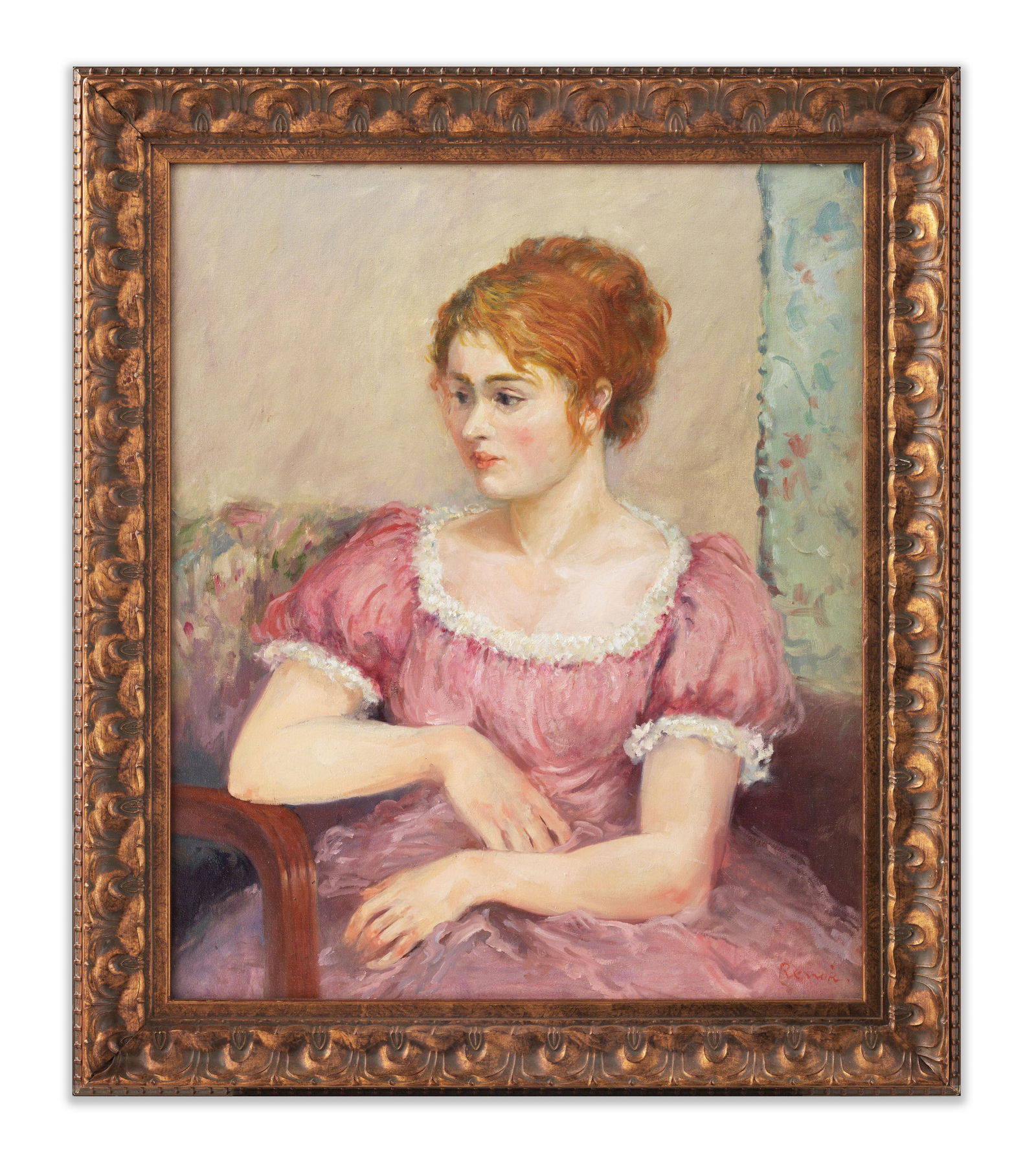 PIERRE AUGUSTE RENOIR, ATTRIBUTED TO, OIL ON CANVAS (1 of 3)