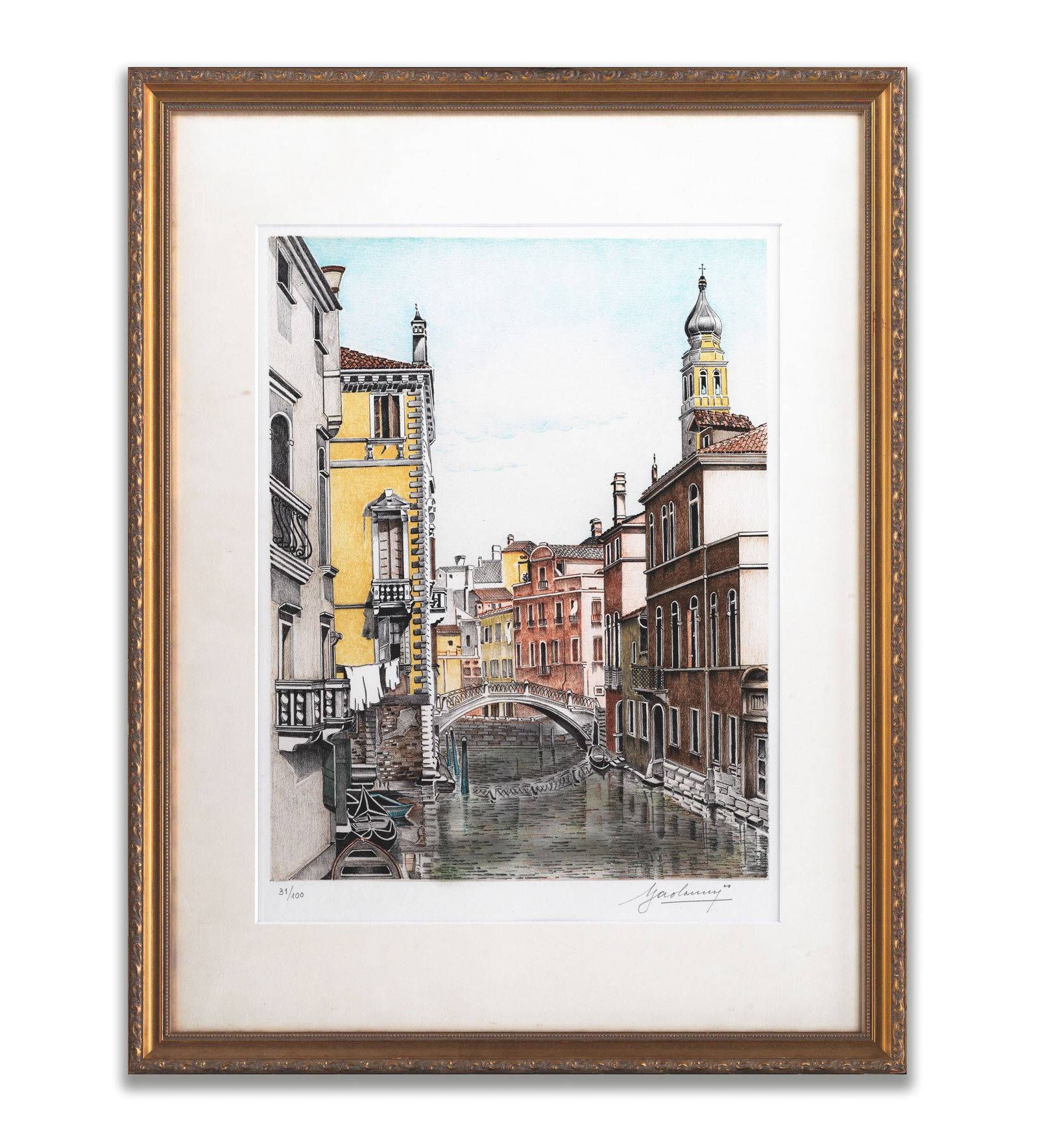 PAINTING 'STREET ARCHITECTURE OF VENICE' (1 of 2)