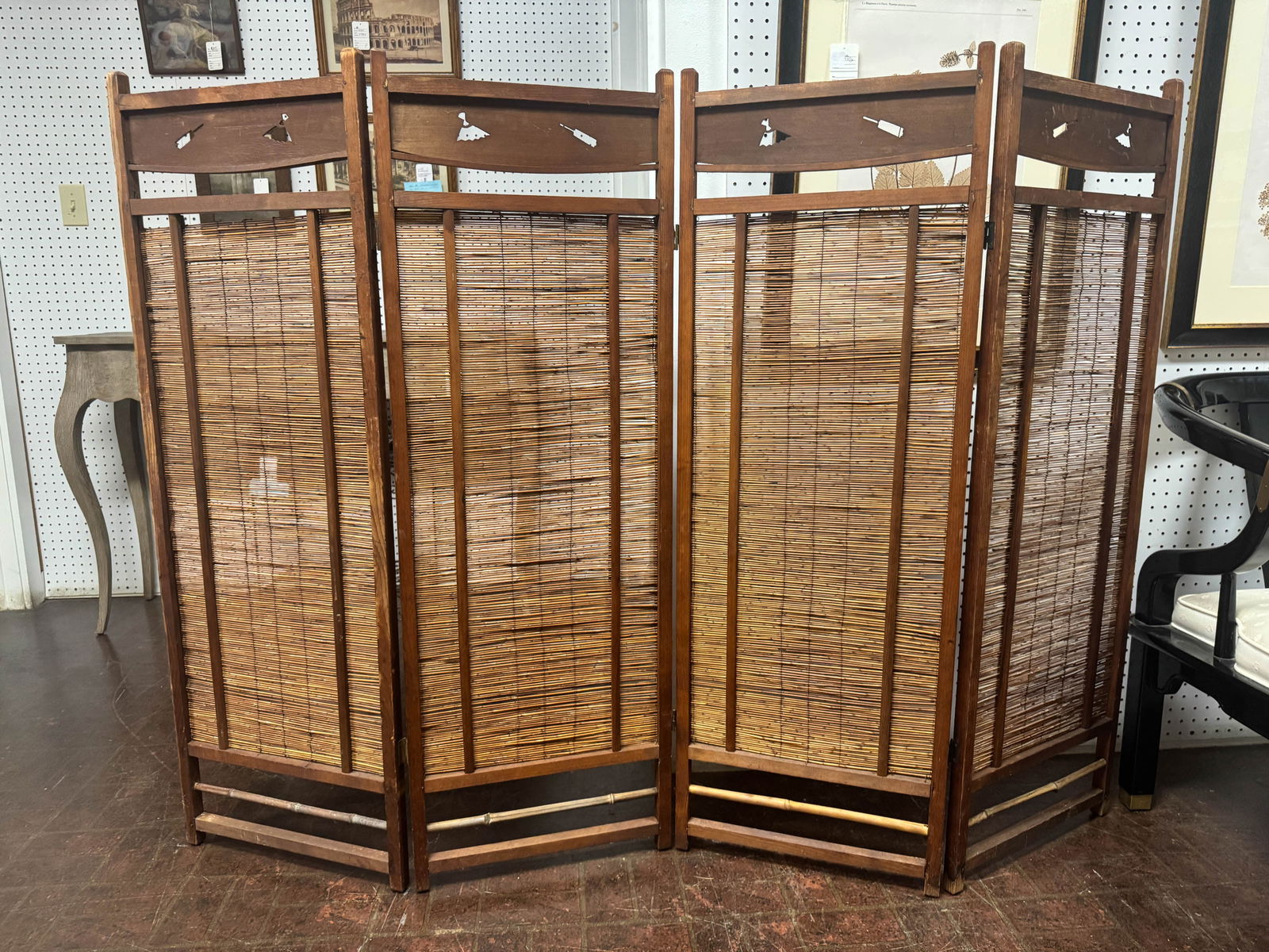 JAPANESE BAMBOO SCREEN FOR TEAROOM (1 of 9)