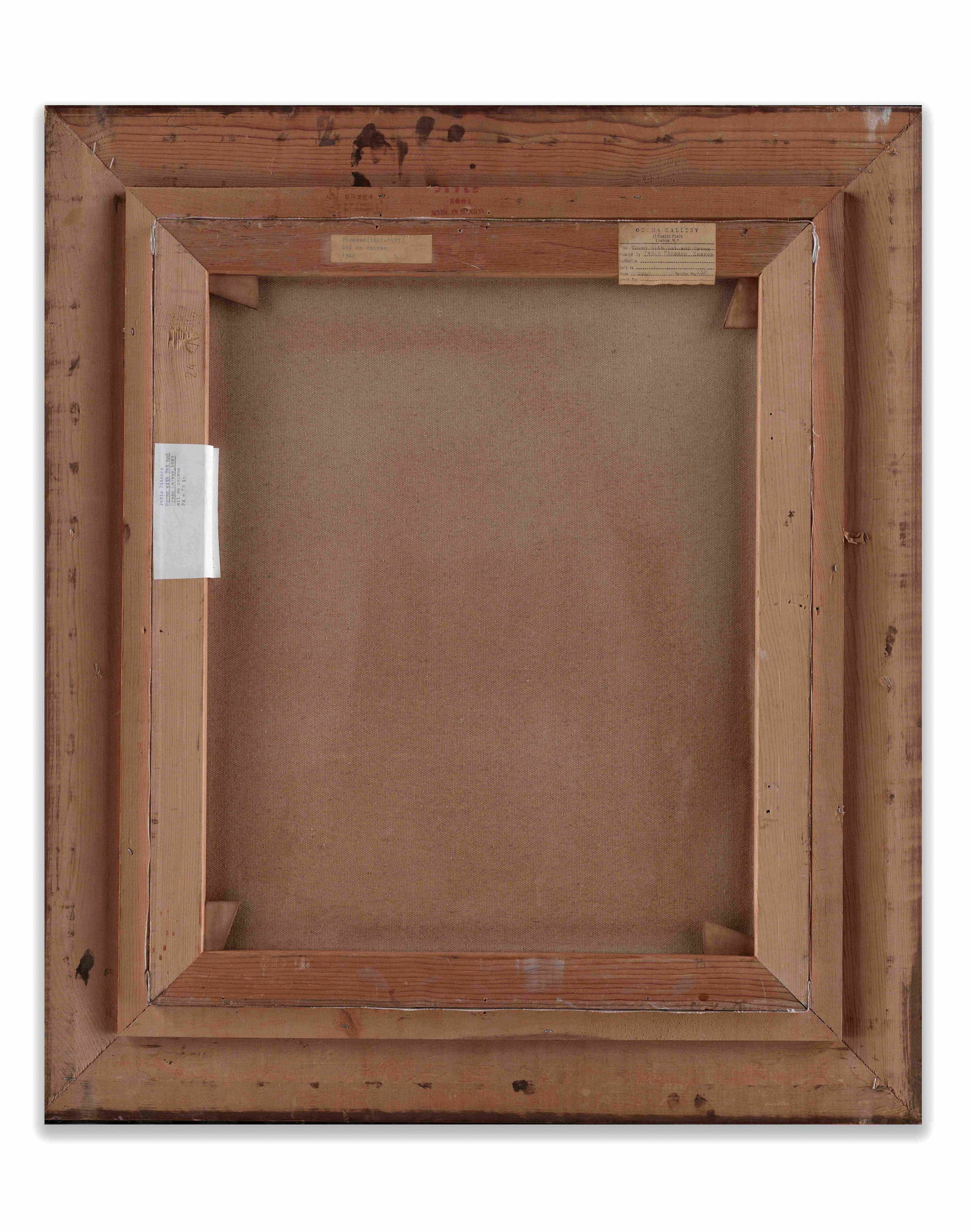 PABLO PICASSO (1881-1973), ATTRIBUTED TO, OIL ON CANVAS - 2