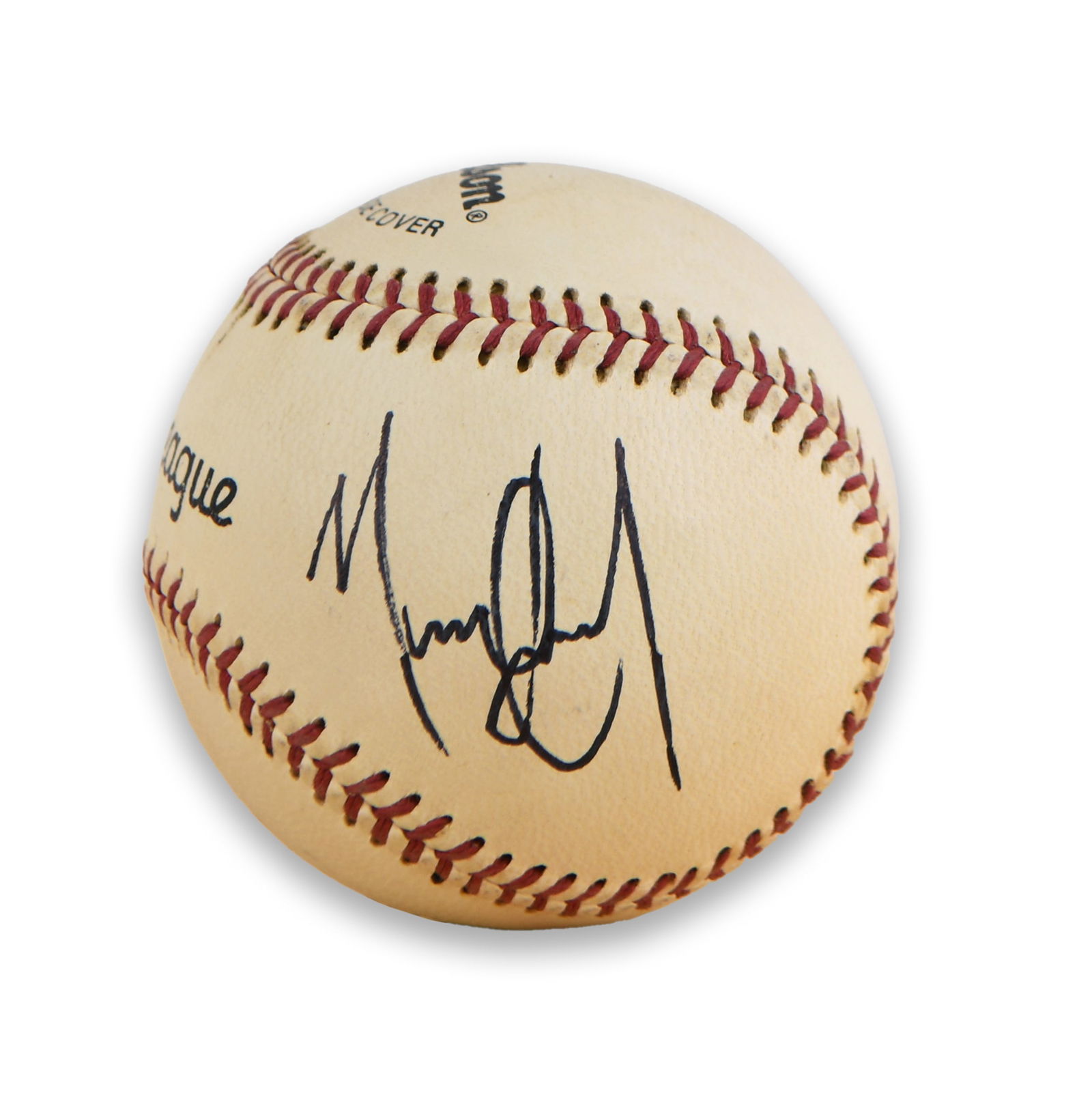 BASEBALL BEARING SIGNATURE READING 'MICHAEL JACKSON' (1 of 4)