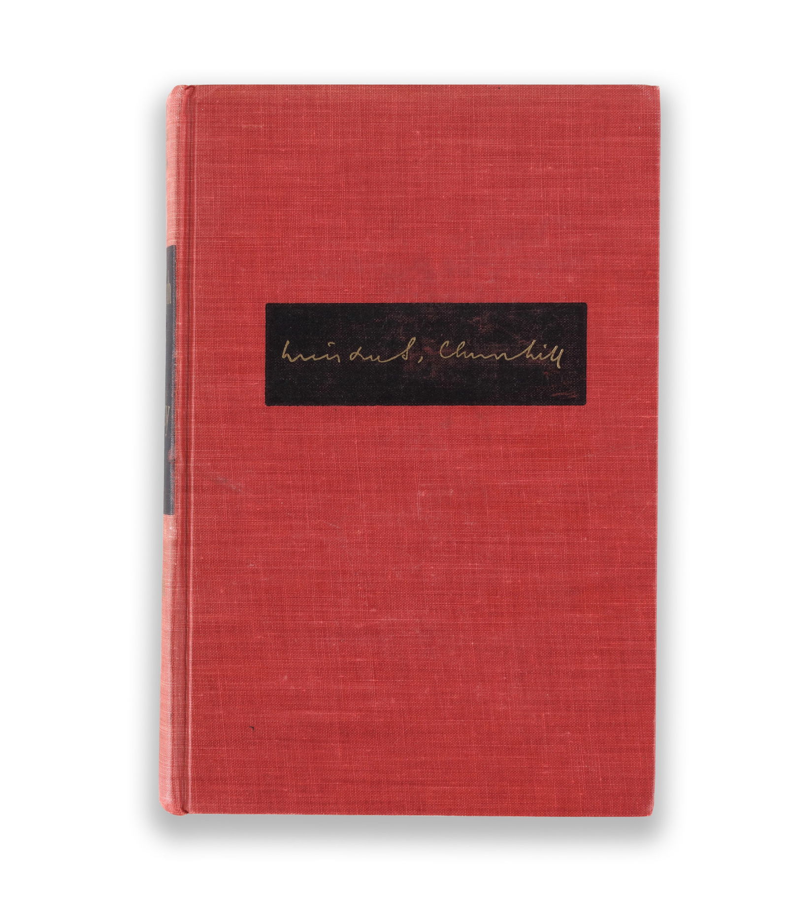 TRIUMPH AND TRAGEDY, THE SECOND WORLD WAR (HOUGHTON MIFFLIN COMPANY, BOSTON) BEARING SIGNATURE (1 of 4)