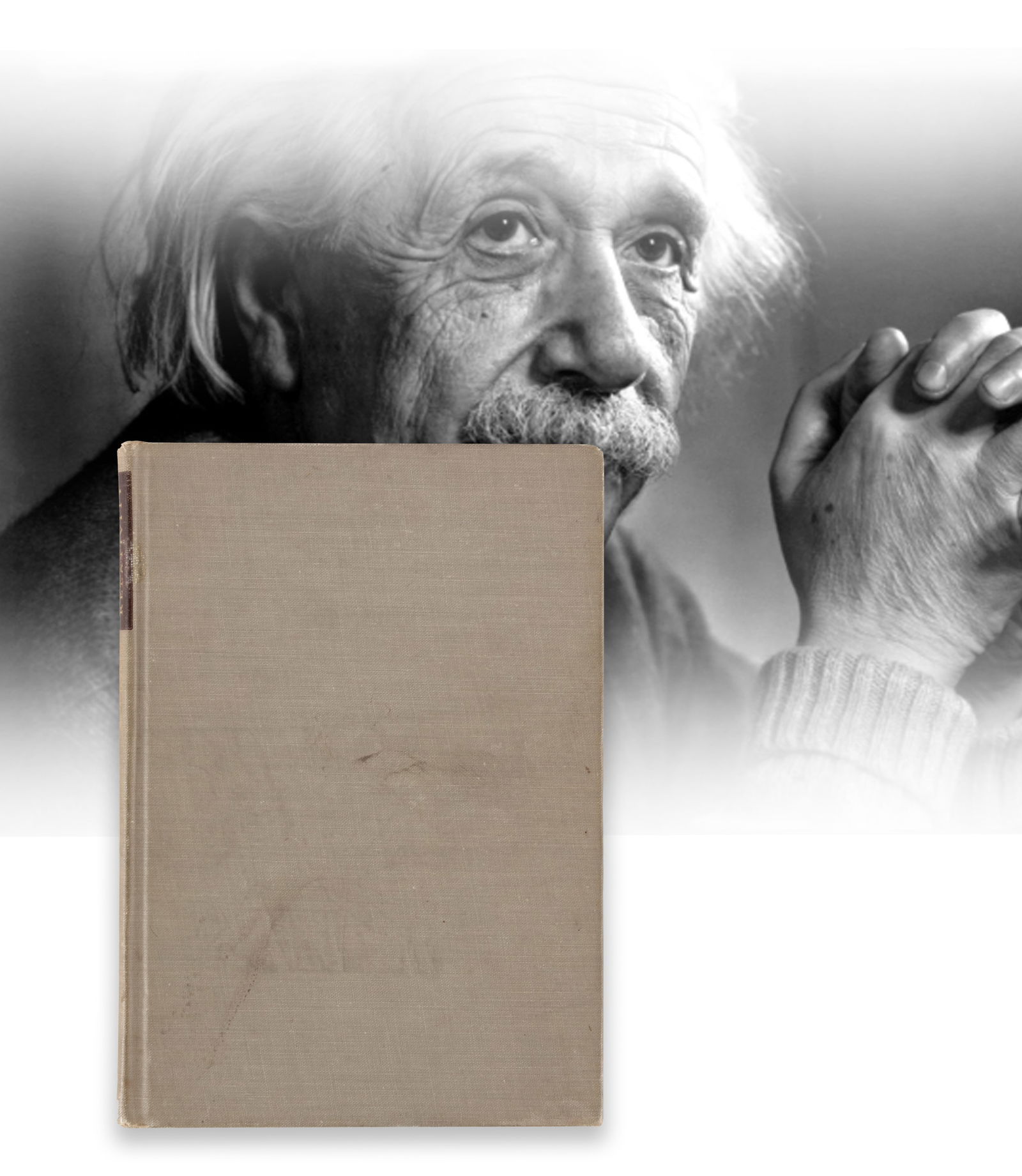 THE MEANING OF RELATIVITY WITH INSCRIBED E=MC2 (PRINCETON UNIVERSITY PRESS, 1945 EDITION) BEARING (1 of 4)