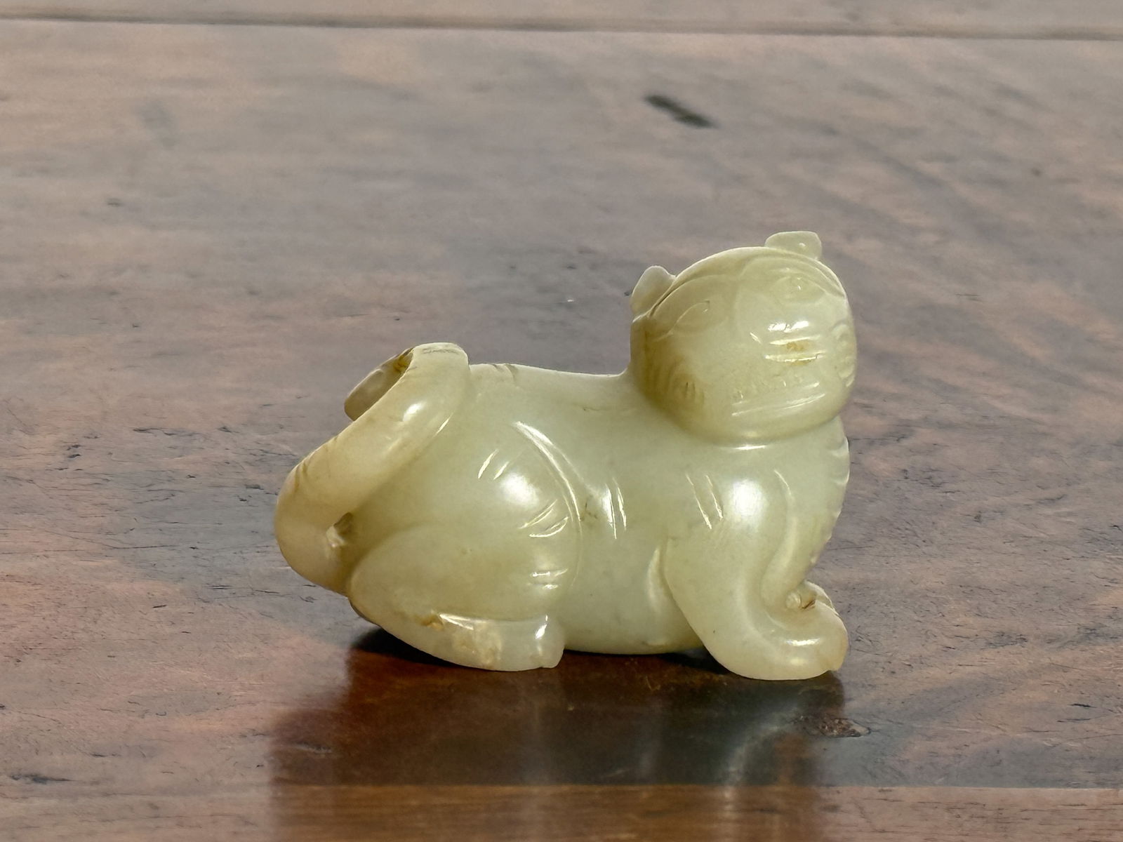 CHINESE CARVED JADE TIGER (1 of 10)