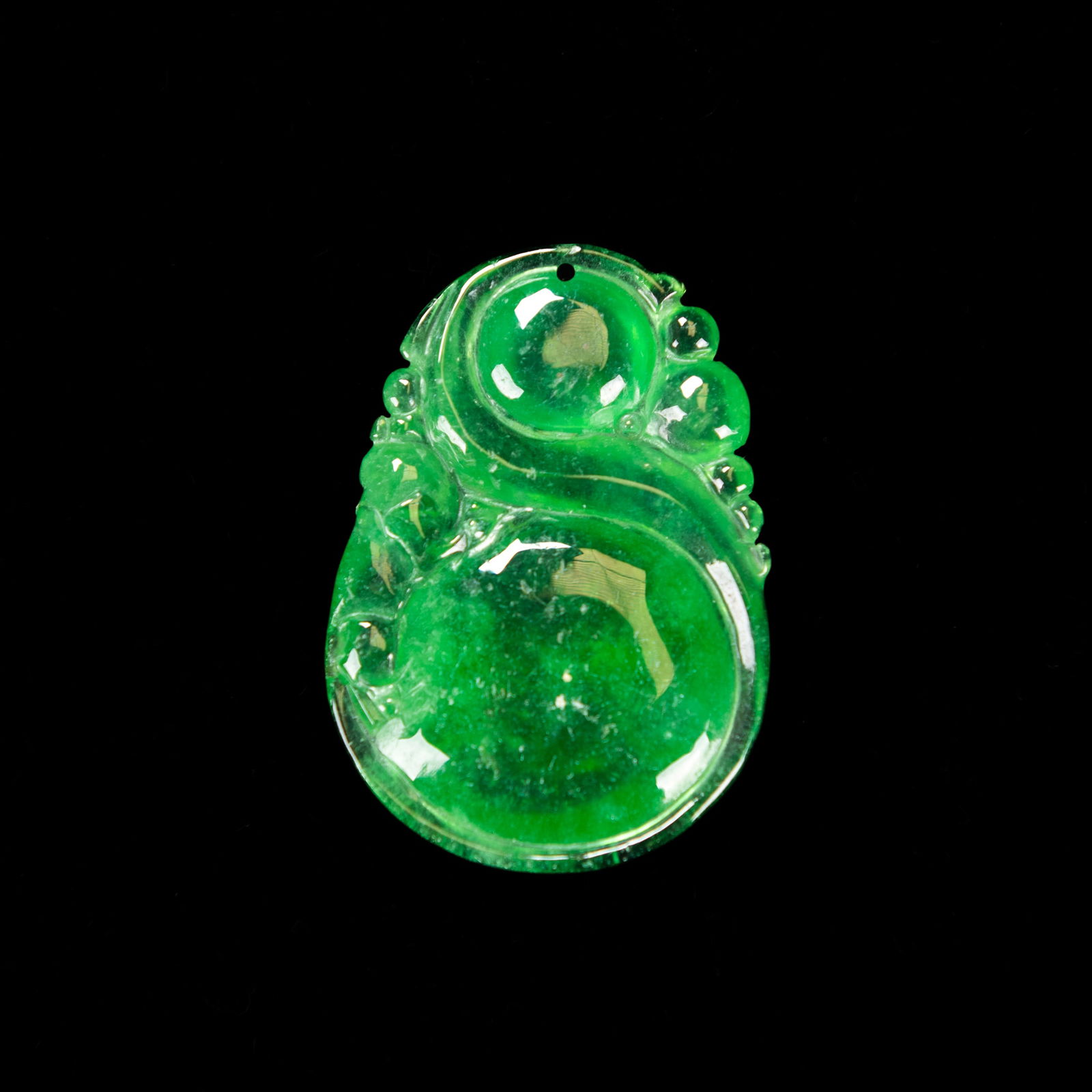 A JADEITE PENDANT - 4