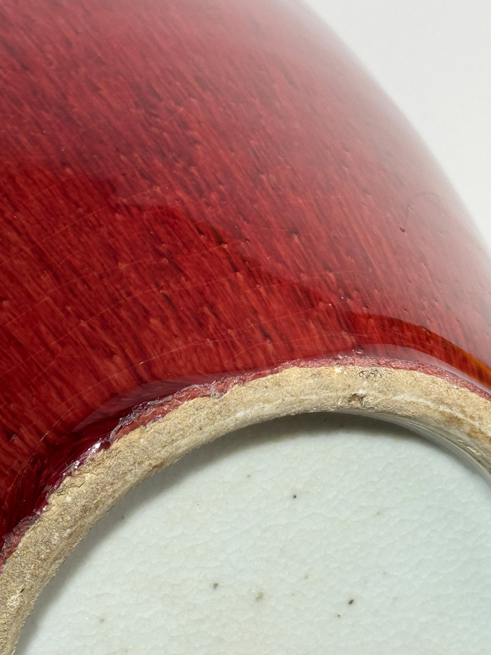 A CHINESE LANGYAO KILN OXBLOOD PORCELAIN VASE - 10