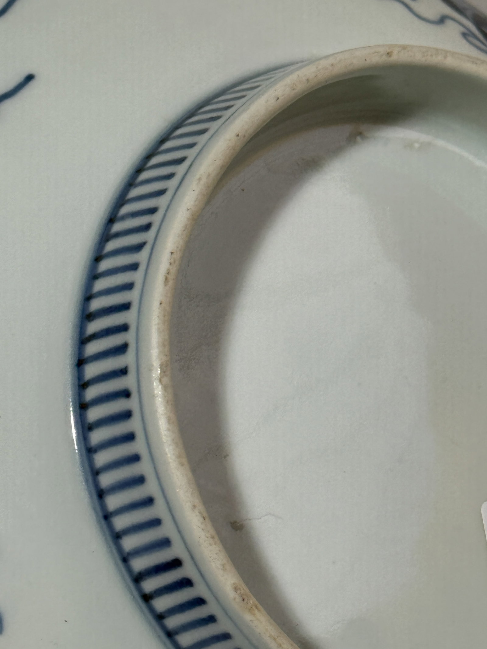 A JAPANESE BLUE AND WHITE NABESHIMA PORCELAIN DISH - 11
