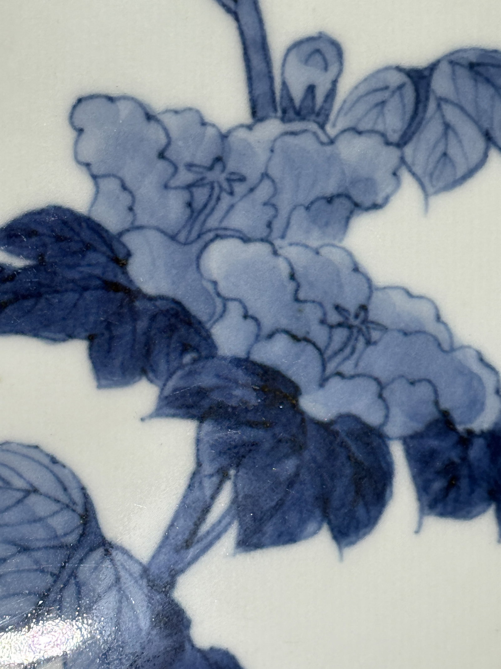 A JAPANESE BLUE AND WHITE NABESHIMA PORCELAIN DISH - 5