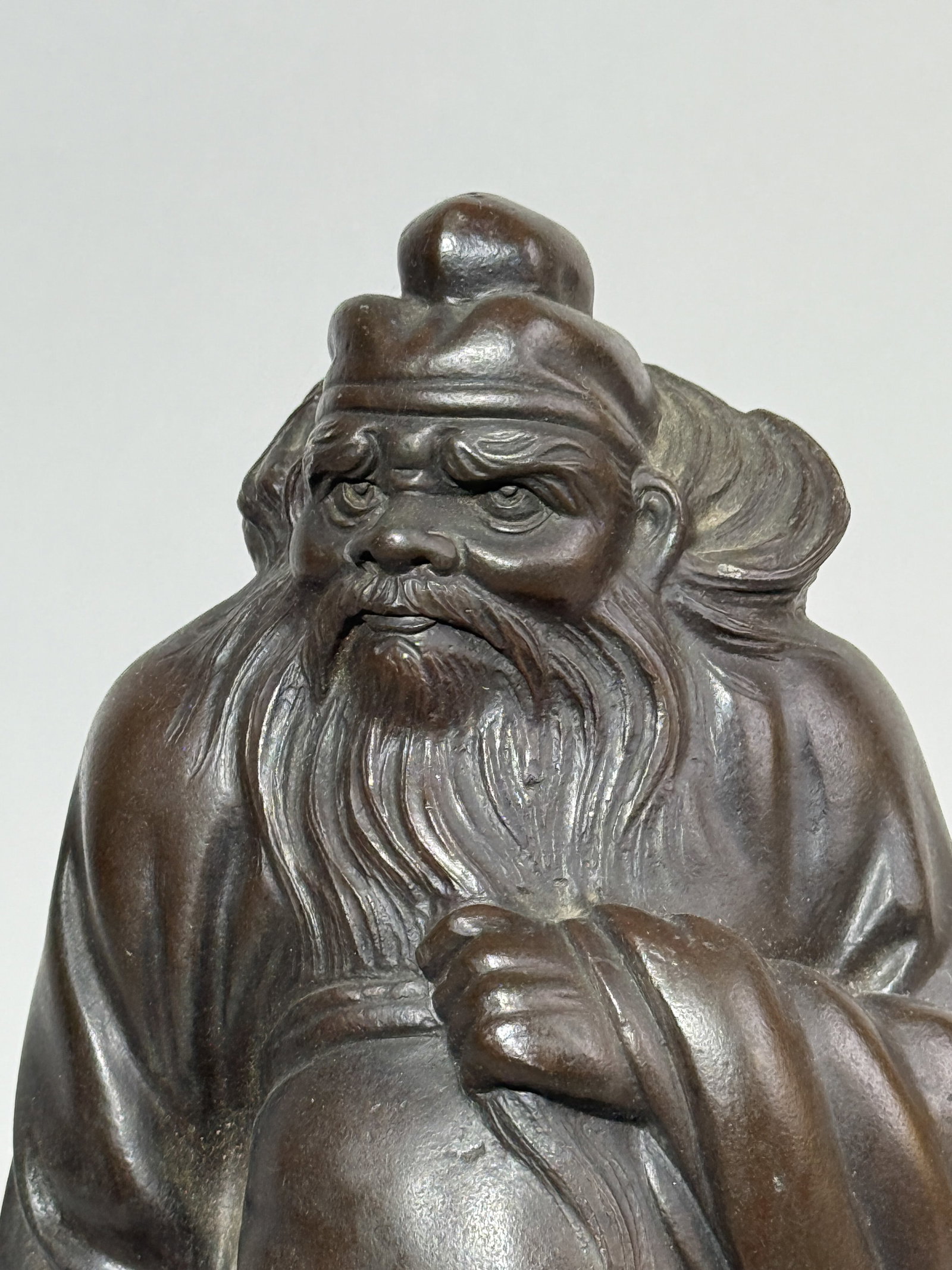 JAPANESE MEIJI BRONZE SHOJI - 2