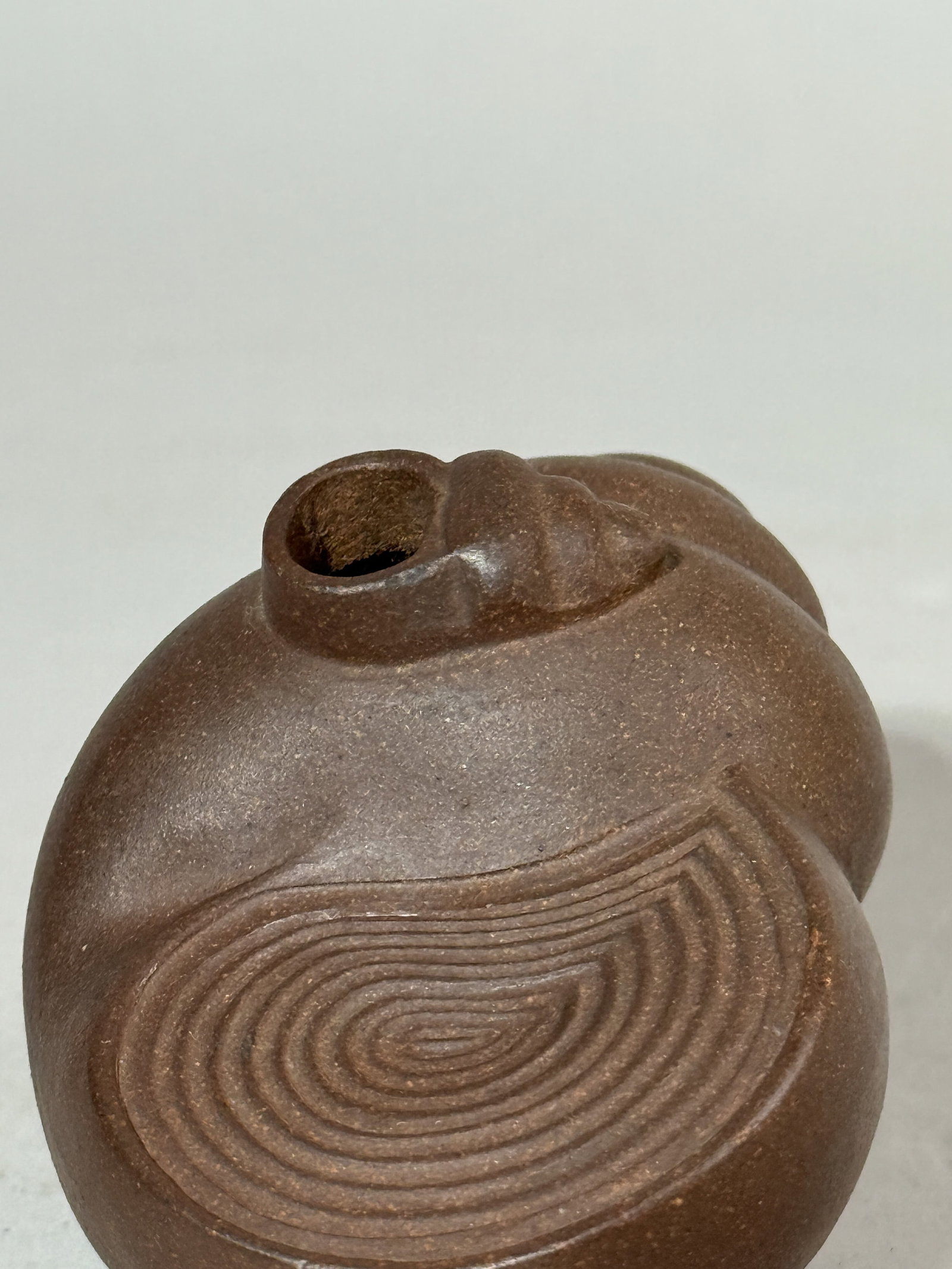 CHINESE YIXING SNAIL SCHOLAR WATER DROPPER - 3