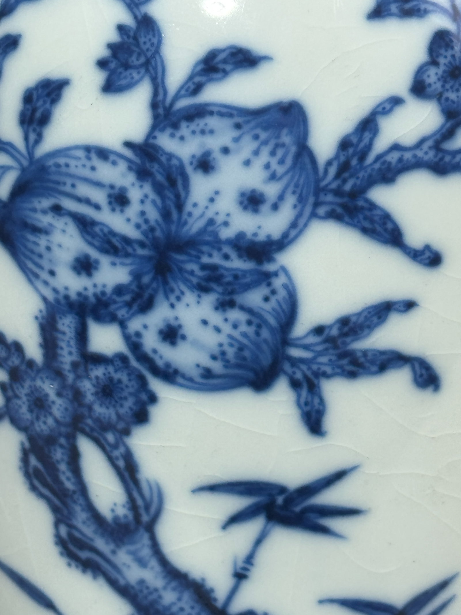 CHINESE BLUE AND WHITE PORCELAIN MEIPING - 7