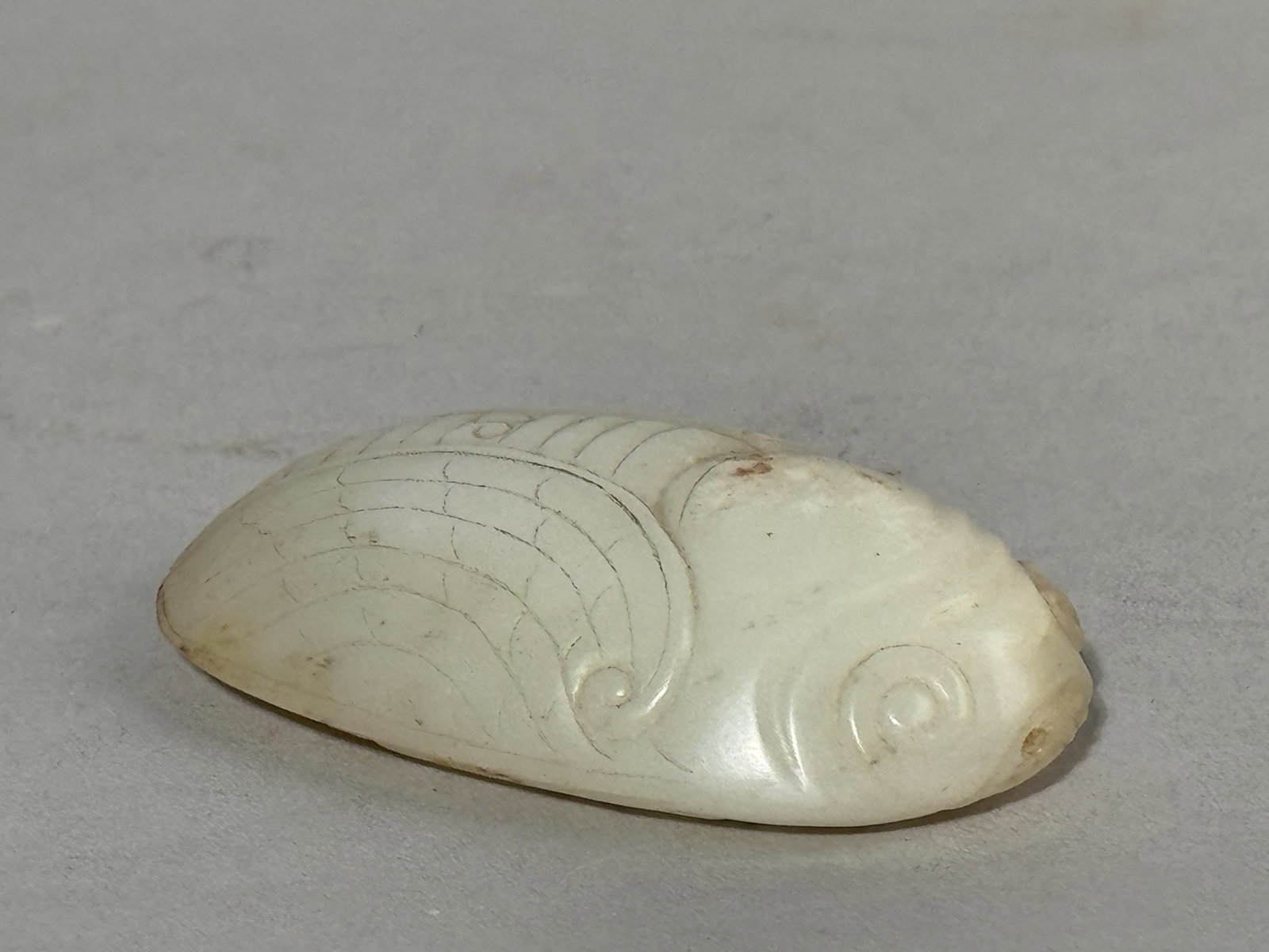 CHINESE JADE PENDANT OF INSECT (1 of 5)
