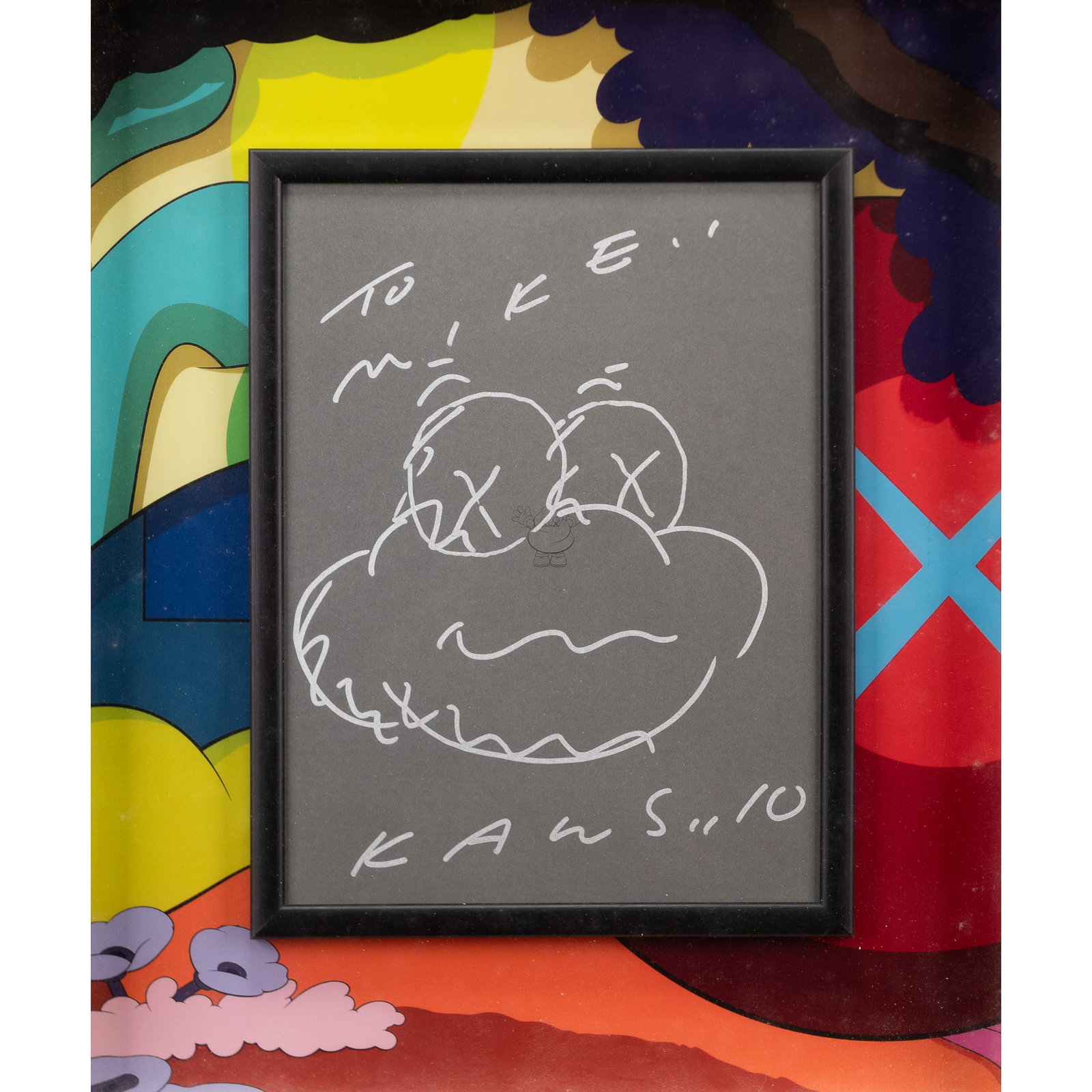 KAWS (Brian Donnelly), to Mike, with Certificate of Authenticity (1 of 8)