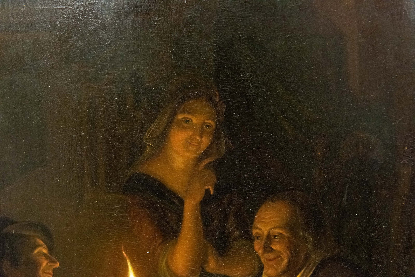 Circle of Petrus Van Schendel (Dutch-BelGIAn, 1806-1870), Candlelight Conversation - 3