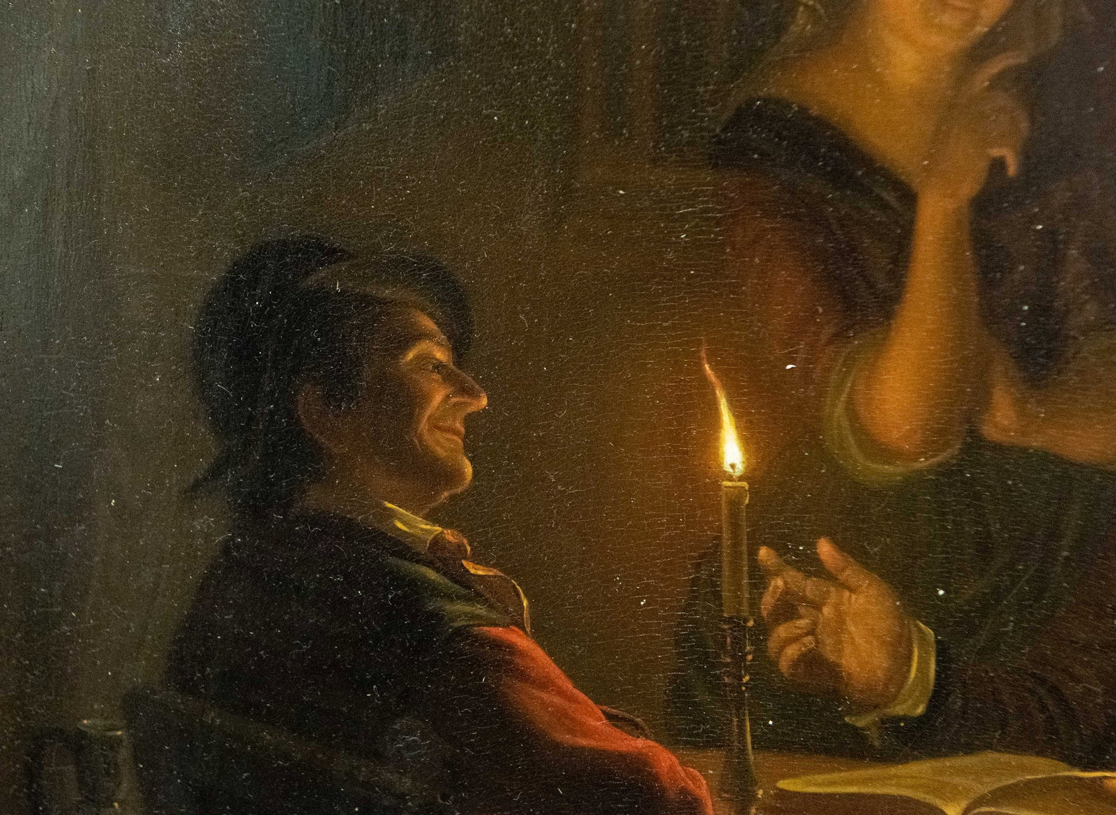 Circle of Petrus Van Schendel (Dutch-BelGIAn, 1806-1870), Candlelight Conversation - 5