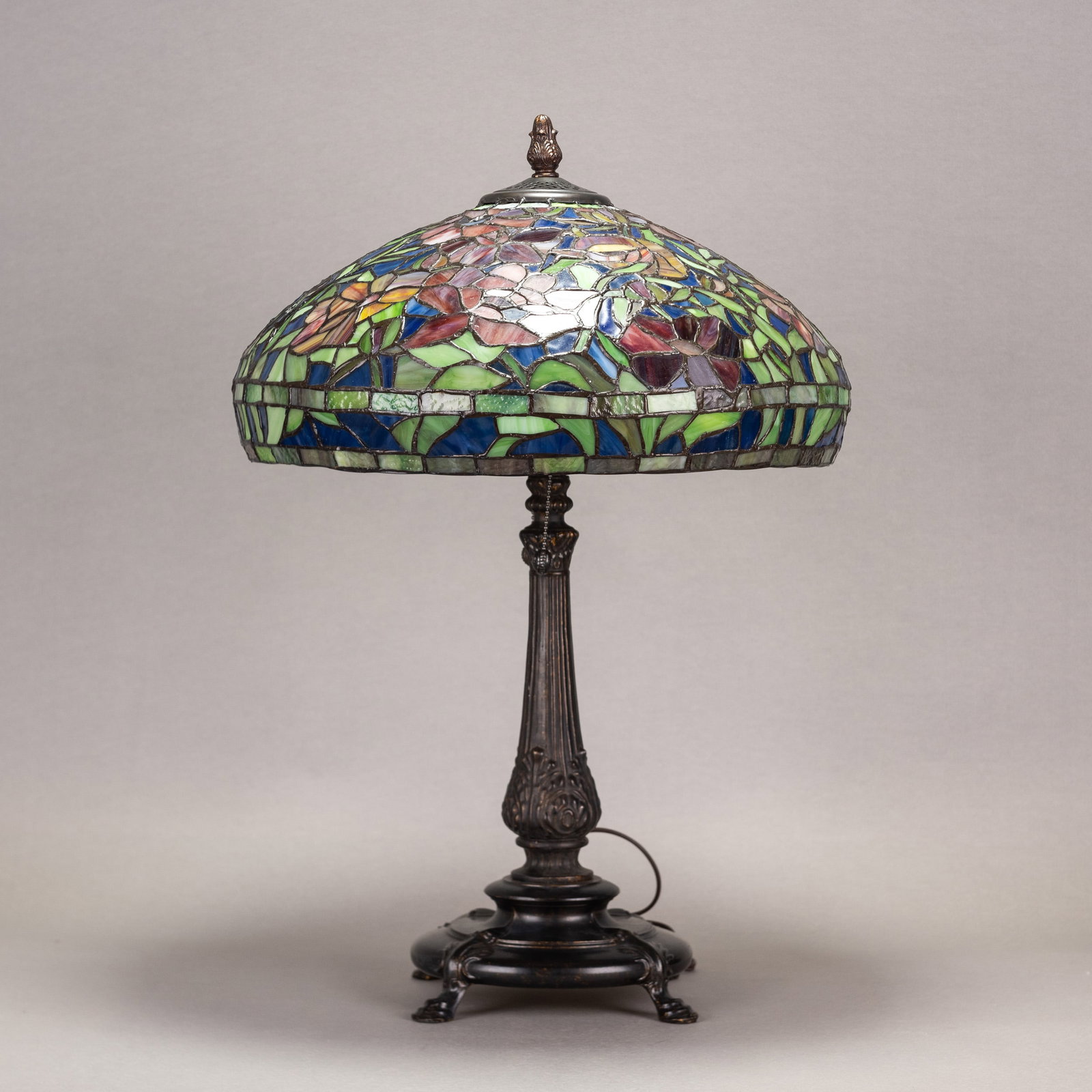 Art Nouveau Tiffany Style Lamp - 4