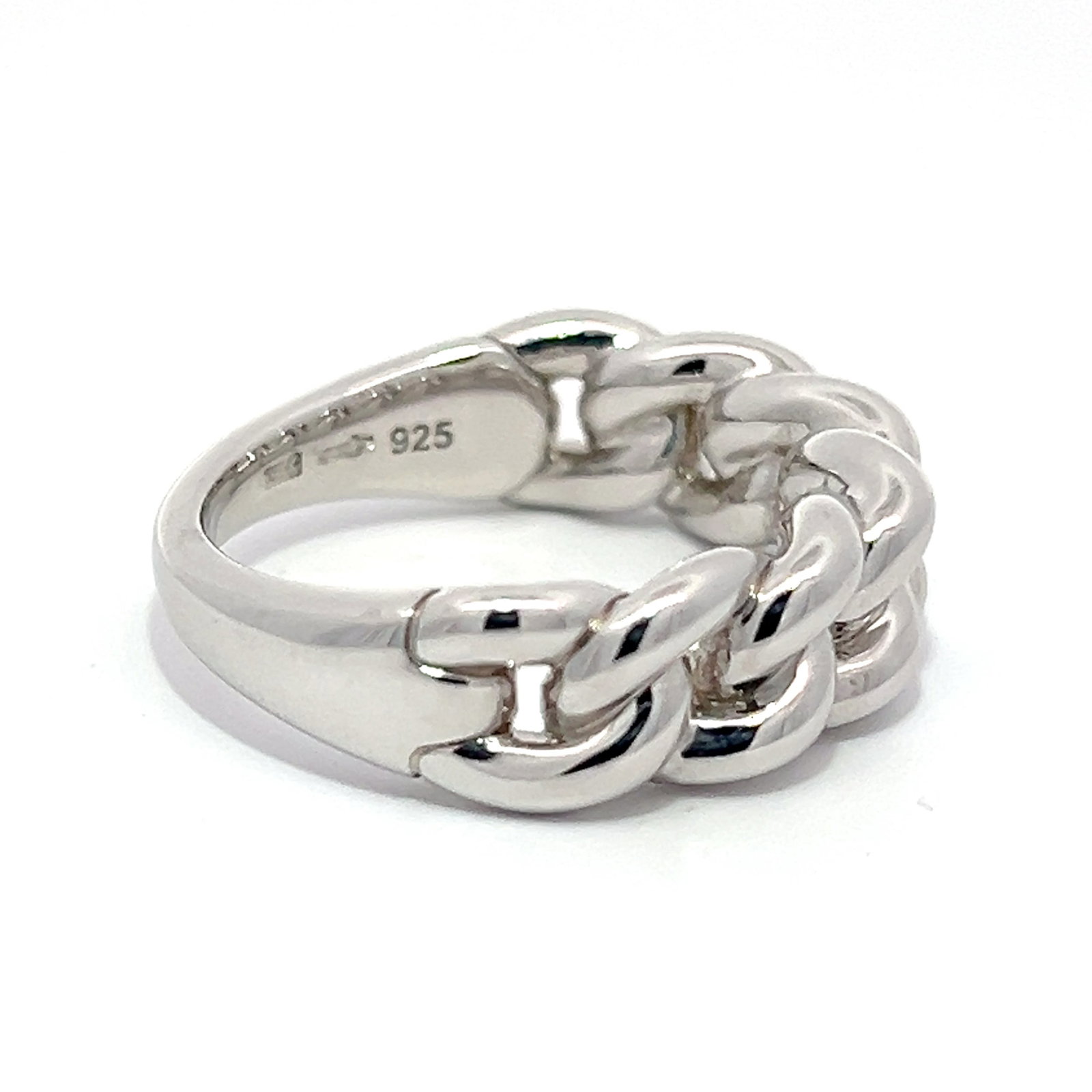 A TI SENTO SILVER RING - 4
