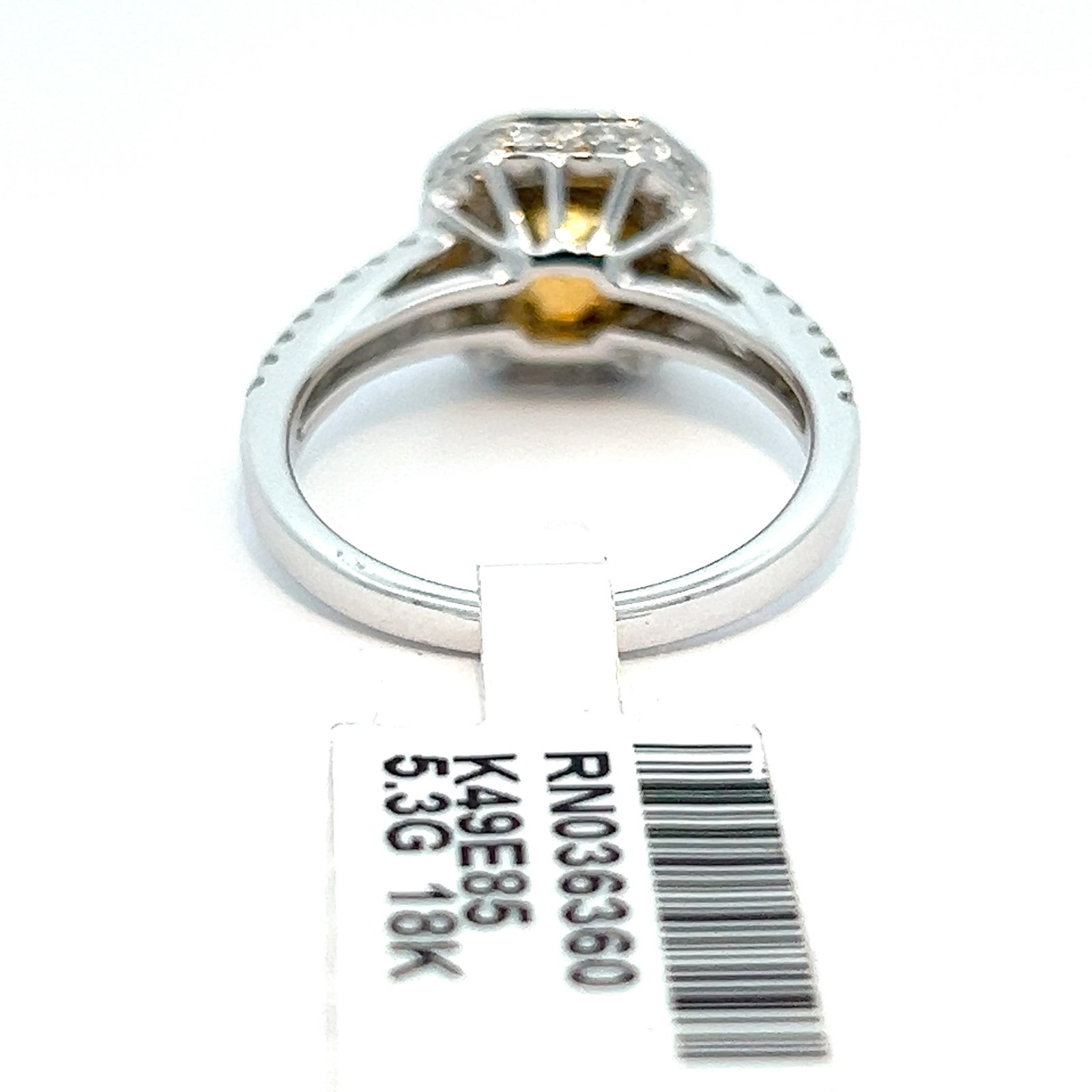18K Gold, Burma Ruby and Diamond Ring with GGA&GIA - 4