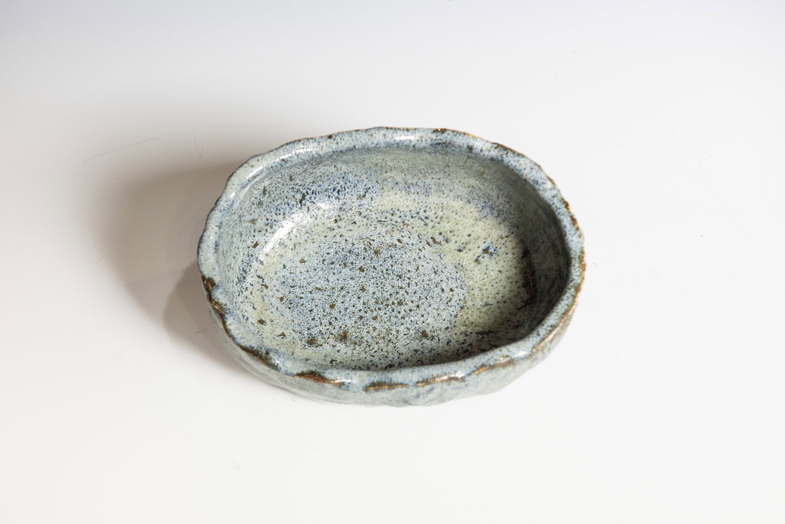 A Chinese Shiwan Glazed Basin with Base, Qing Dynasty - 6