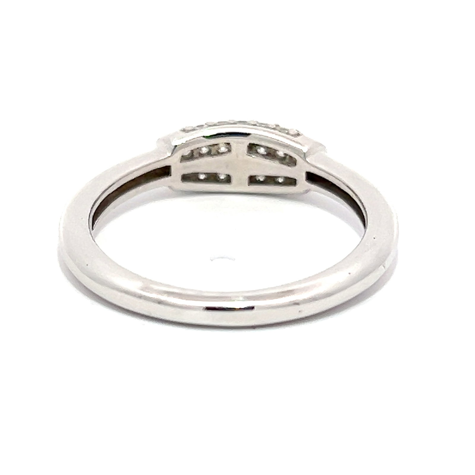 A TI SENTO SILVER AND DIAMOND RING - 3