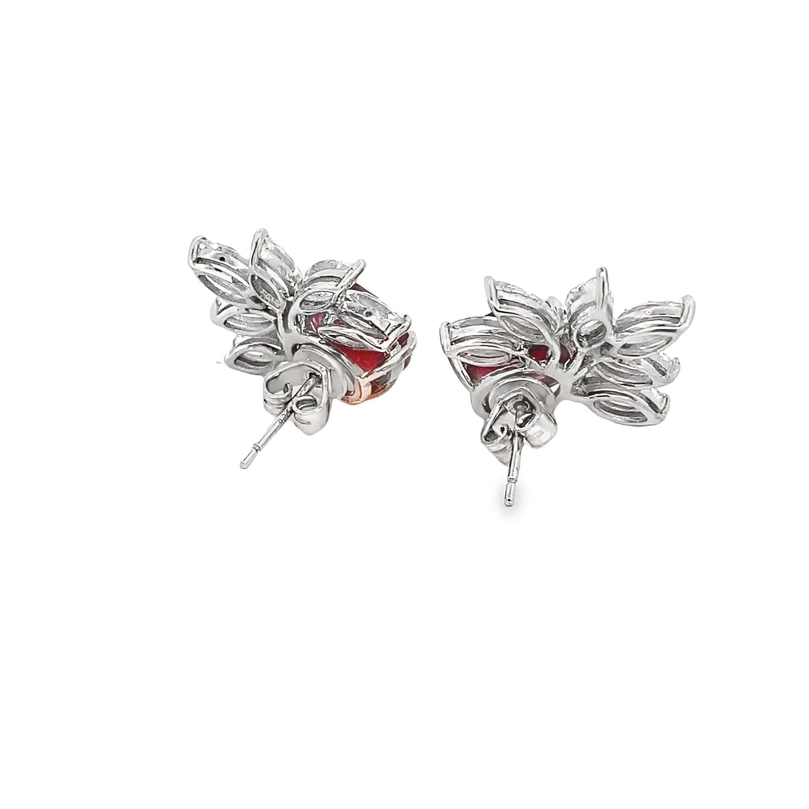 PAIR OF GEMSTONE FASHION JEWELRY EARRINGS - 3