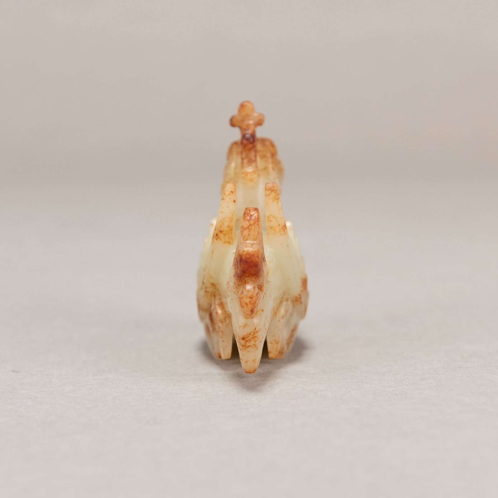 CHINESE JADE CARVING OF PHOENIX, PROBABLY HAN DYNASTY - 6