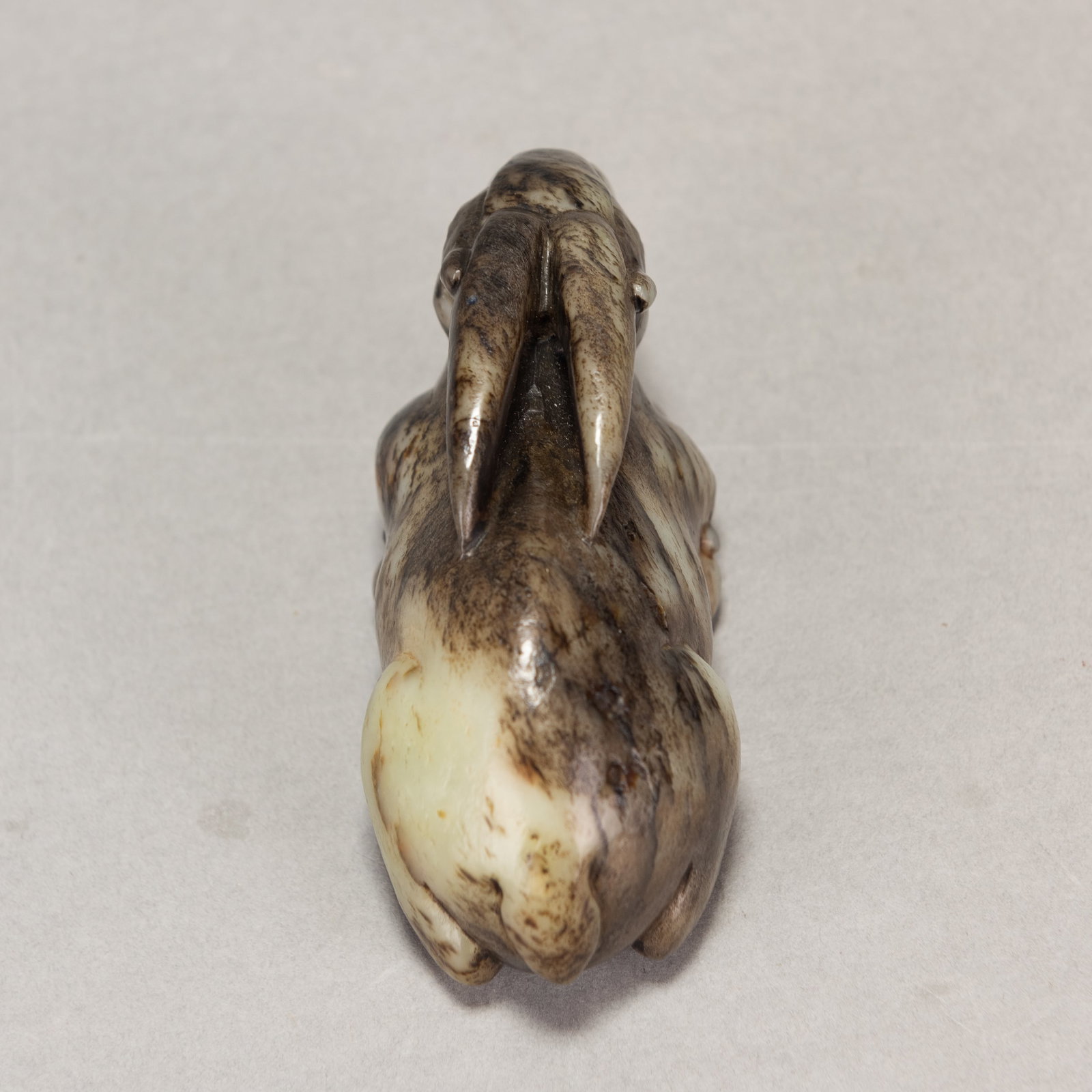 EARLY CHINESE JADE CARVING OF A GOAT - 8
