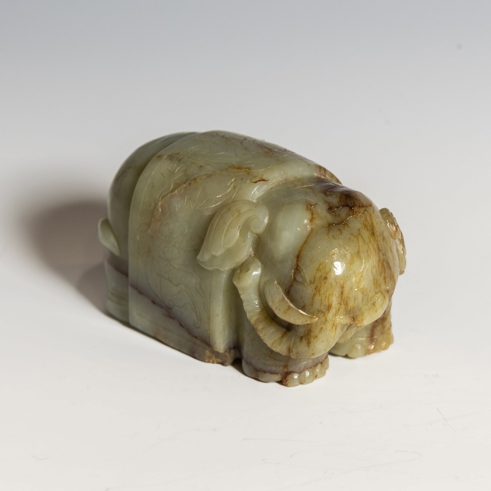 CHINESE WHITE JADE CARVING - 2