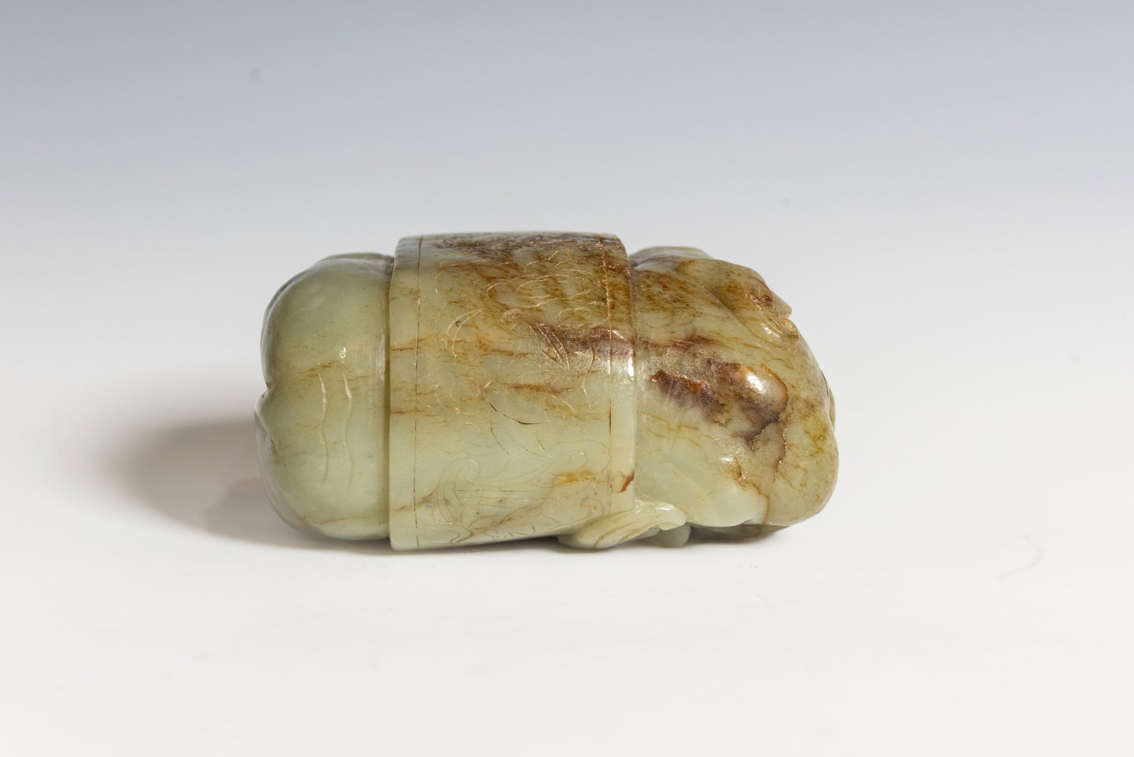 CHINESE WHITE JADE CARVING - 6