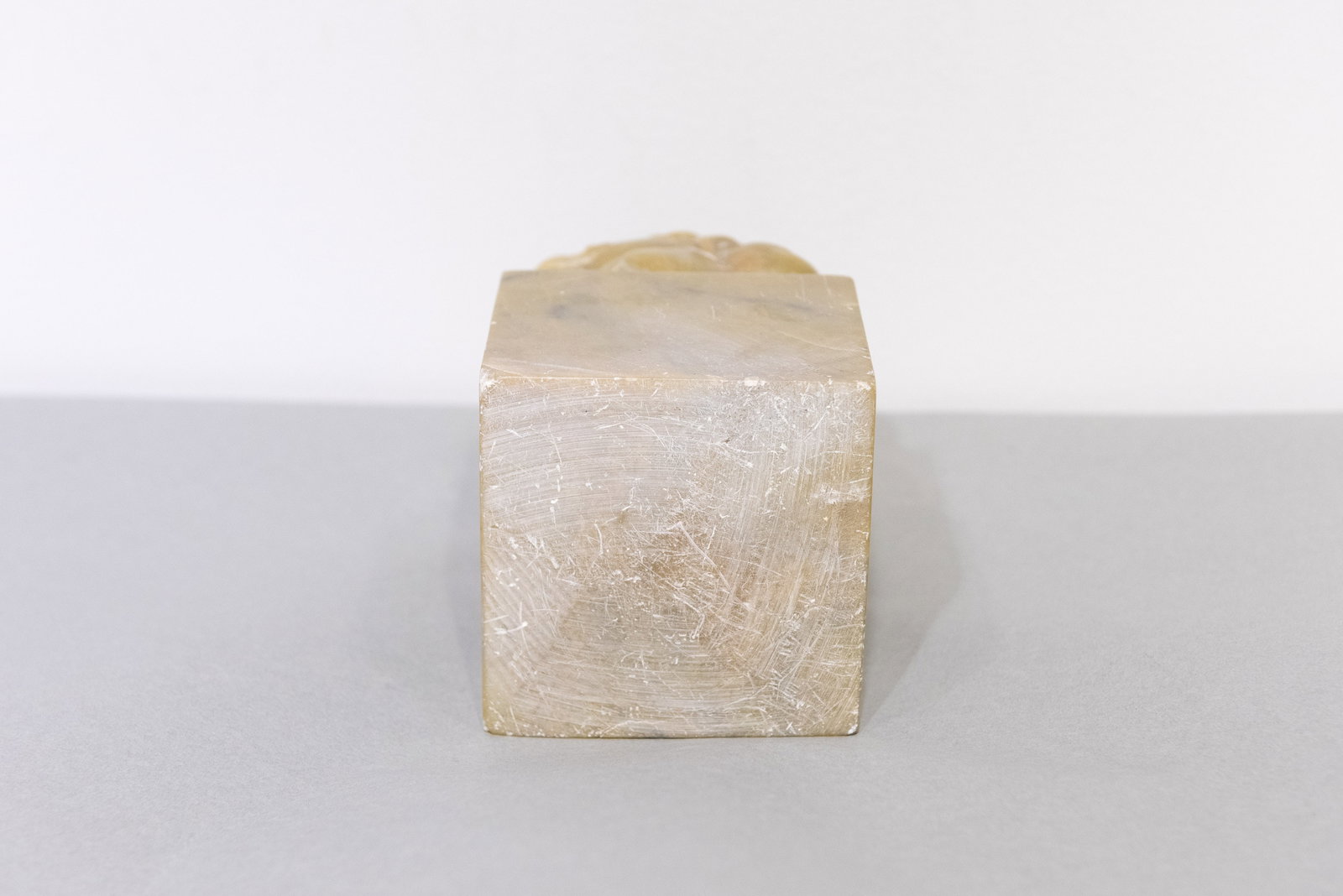 A CHINESE CARVED STONE STAMP - 6