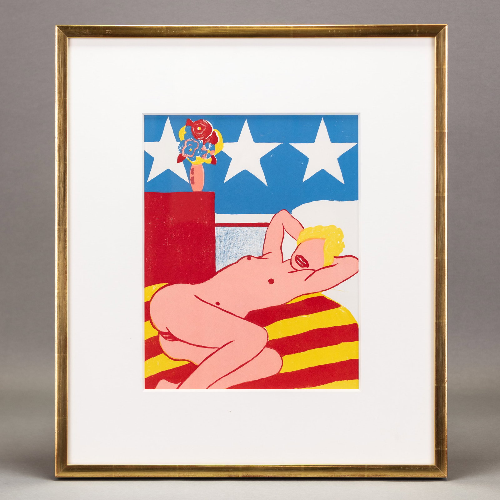 LITHOGRAPH, TOM WESSELMANN (1931-2004), LIMITED EDITION (1 of 12)