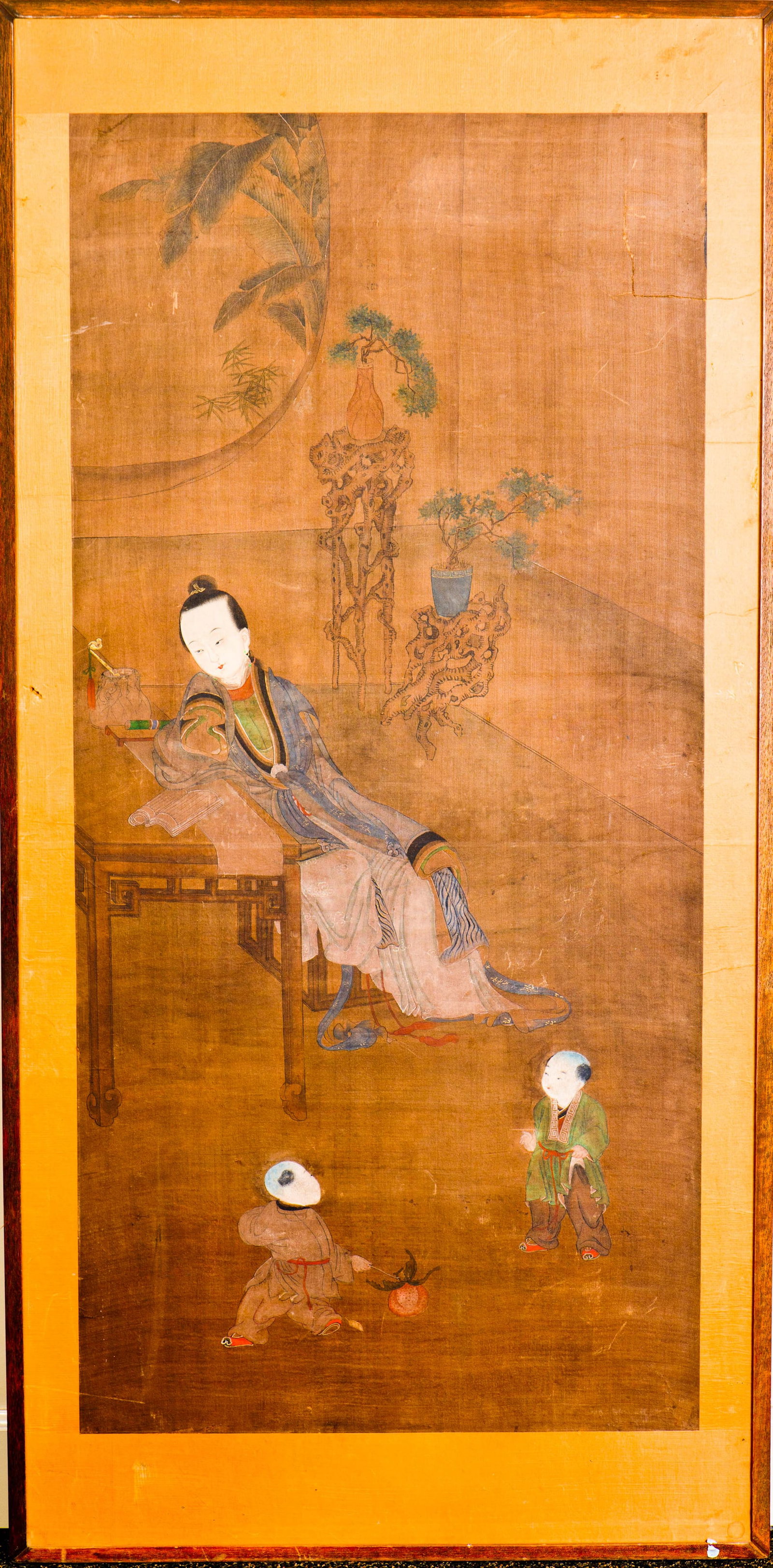 ANONYMOUS (QING DYNASTY), CHINESE PAINTING OF A LADY - 3