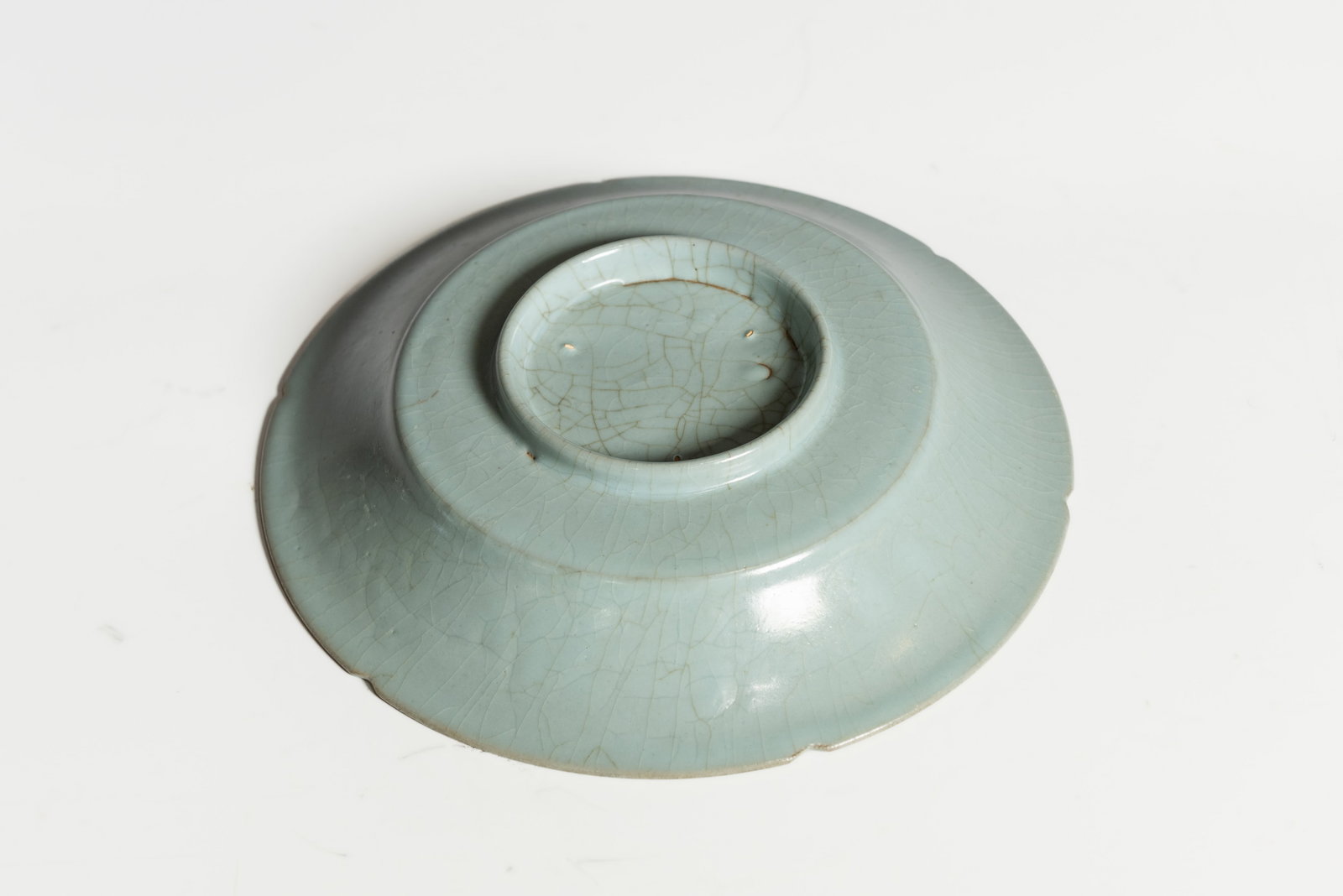 CHINESE CELADON-GLAZED DISH - 5