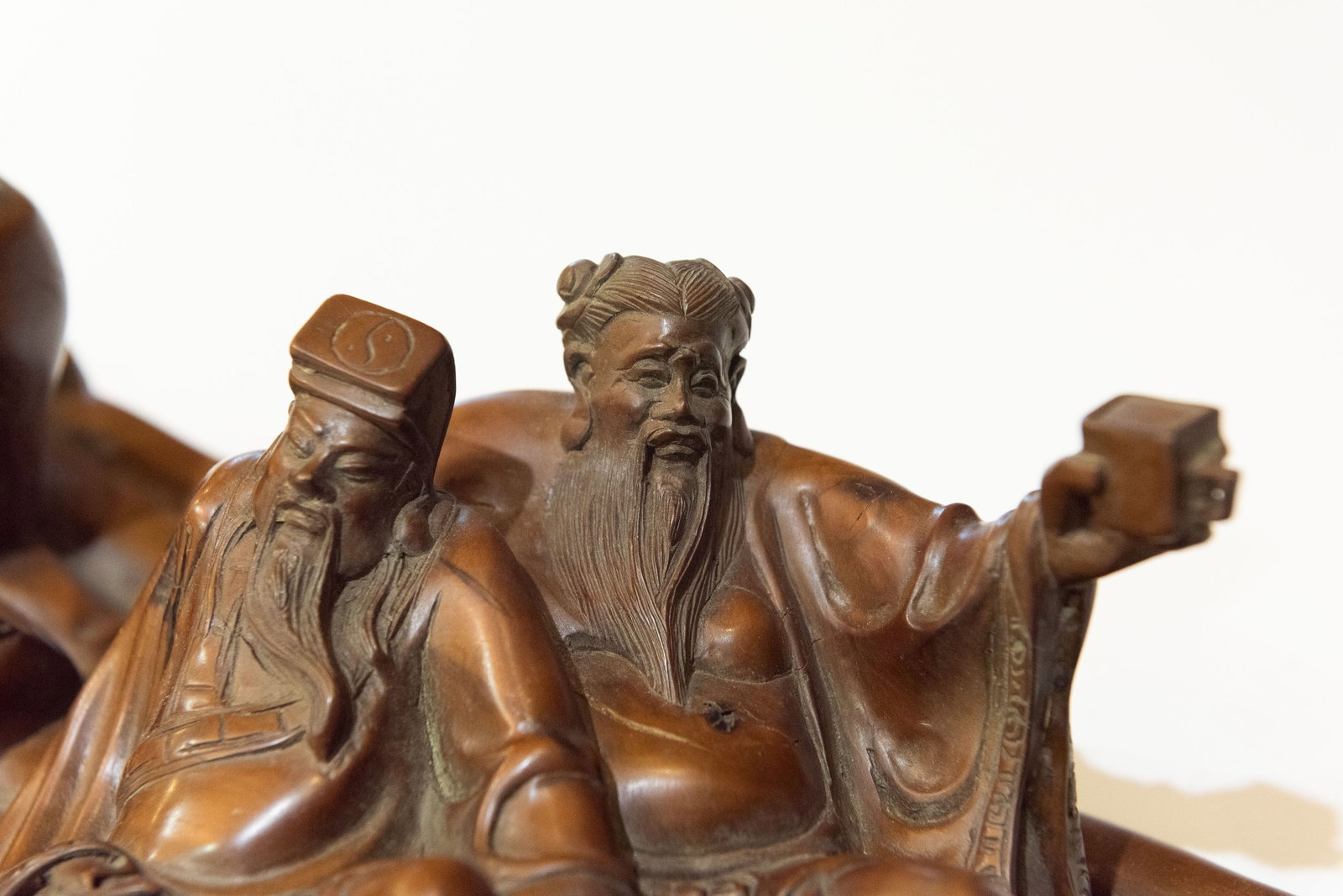 A HUANGYANG WOOD CARVING - 5