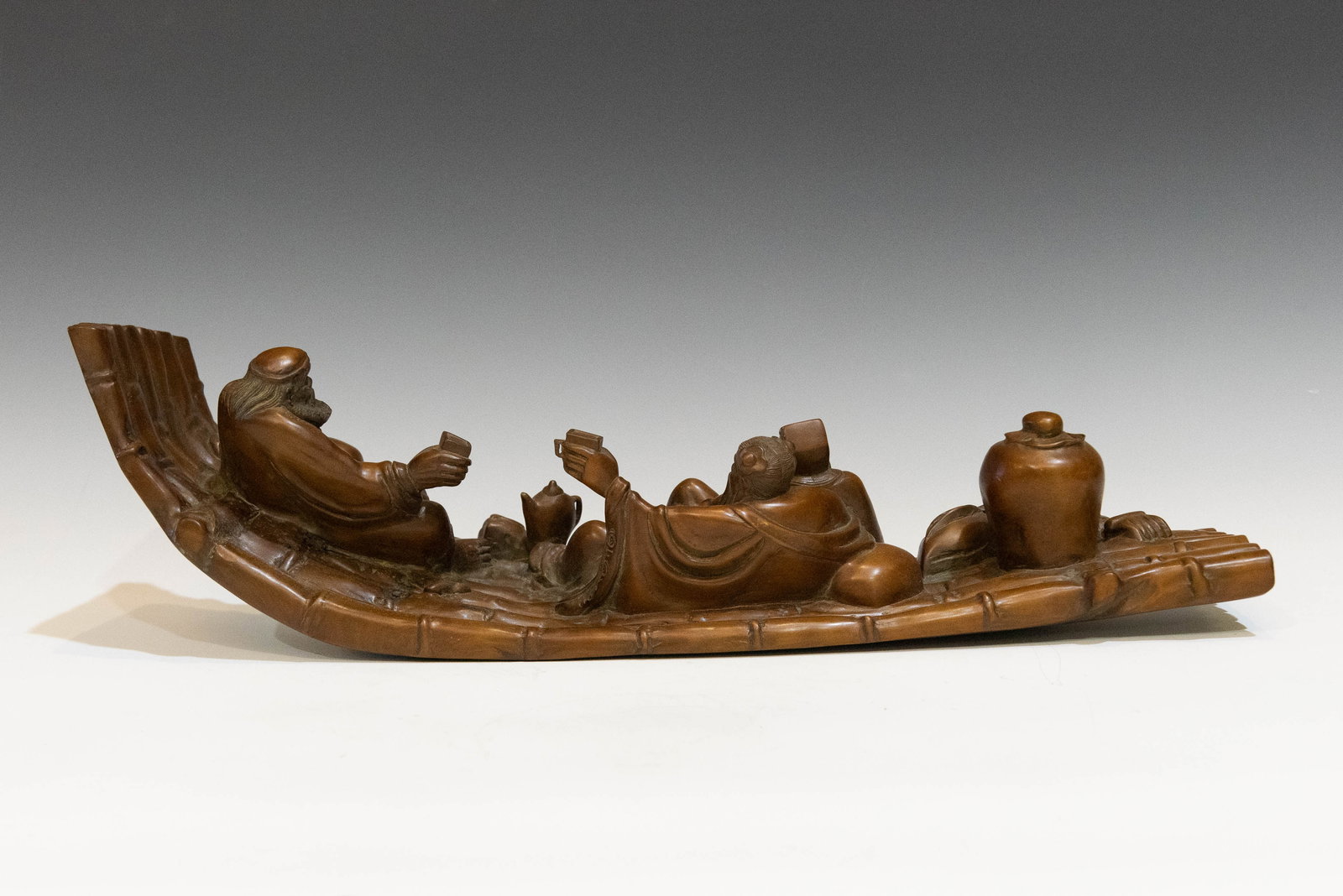 A HUANGYANG WOOD CARVING - 7