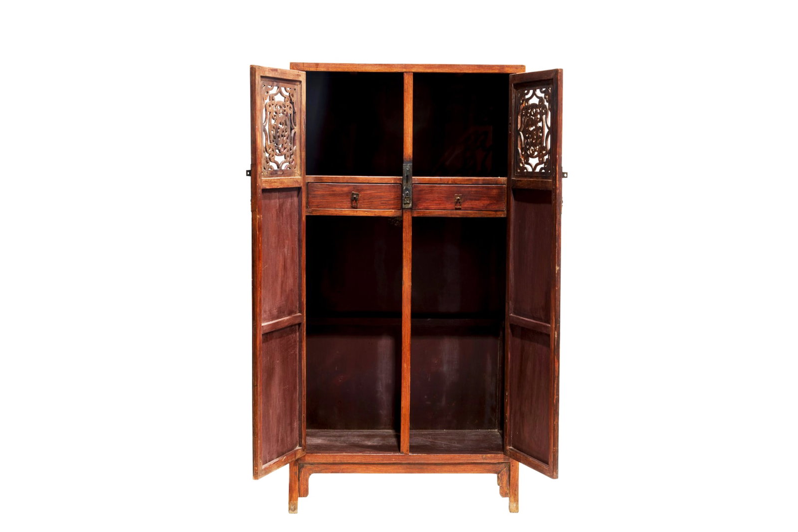 CHINESE HUANGHUALI TWO-DOOR CABINET (Y) - 4