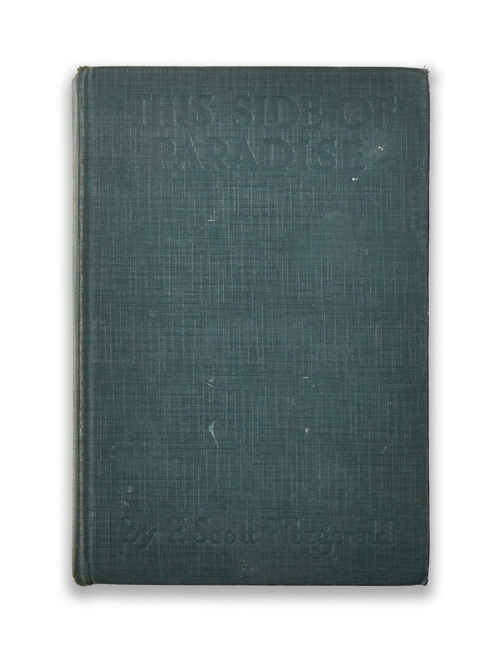 BOOK "THIS SIDE OF PARADISE", BEARING SIGNATURE IN THE NAME OF F. SCOTT FITZGERALD (1 of 4)