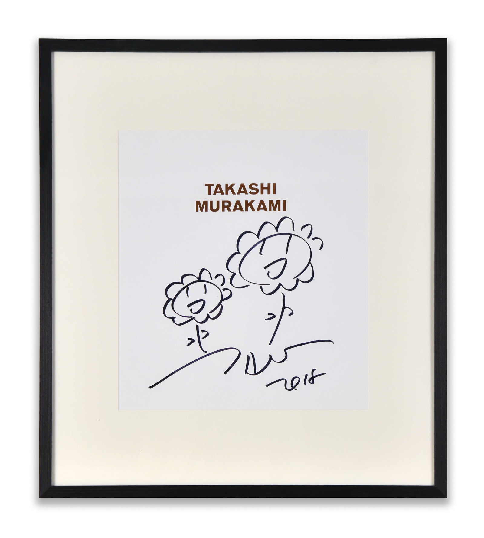 TWO FLOWERS, PRINT (1 of 1)