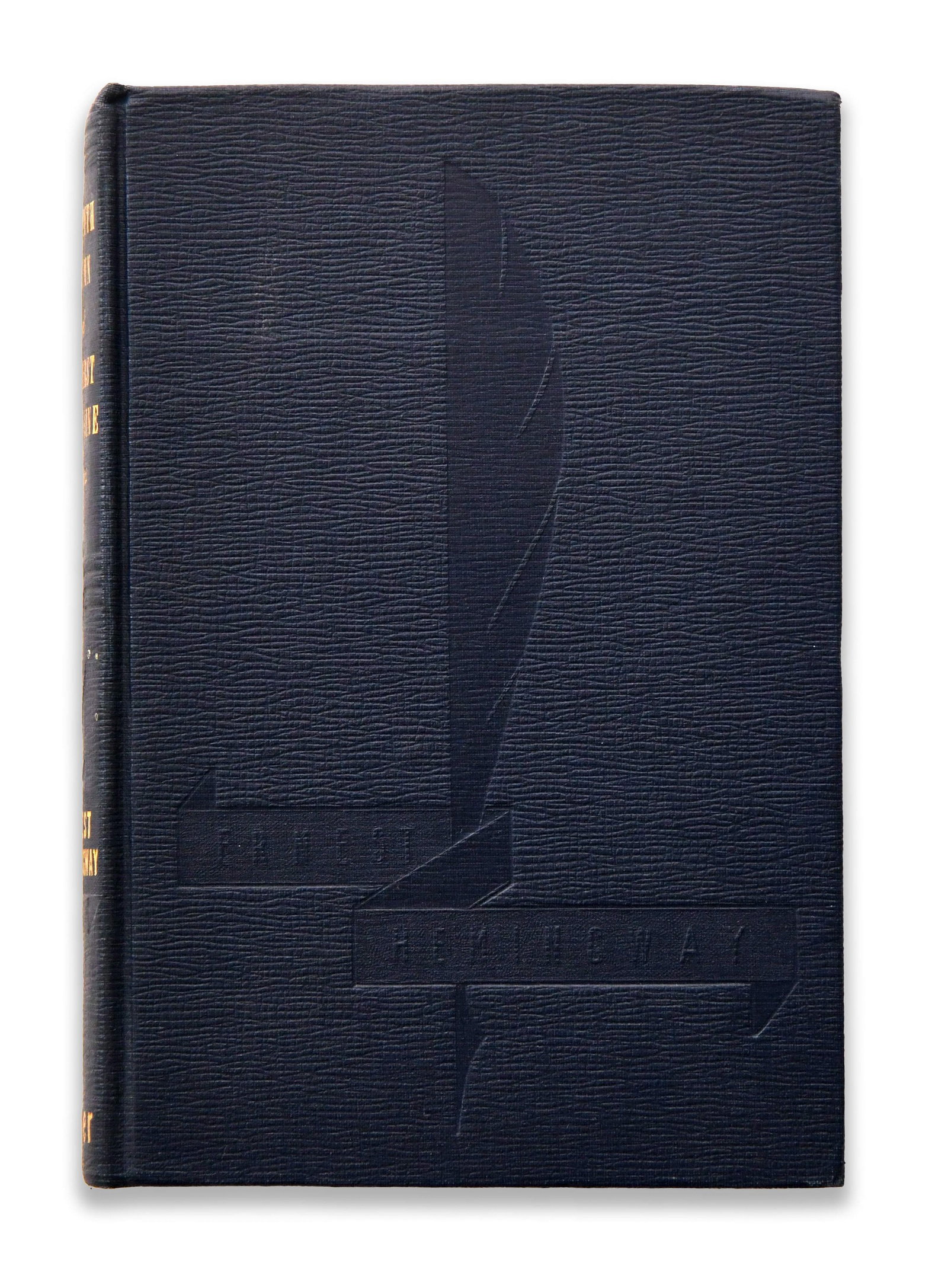 ERNEST HEMINGWAY BOOK "THE FIFTH COLUMN AND THE FIRST FORTY-NINE STORIES", BEARING SIGNATURE (1 of 4)