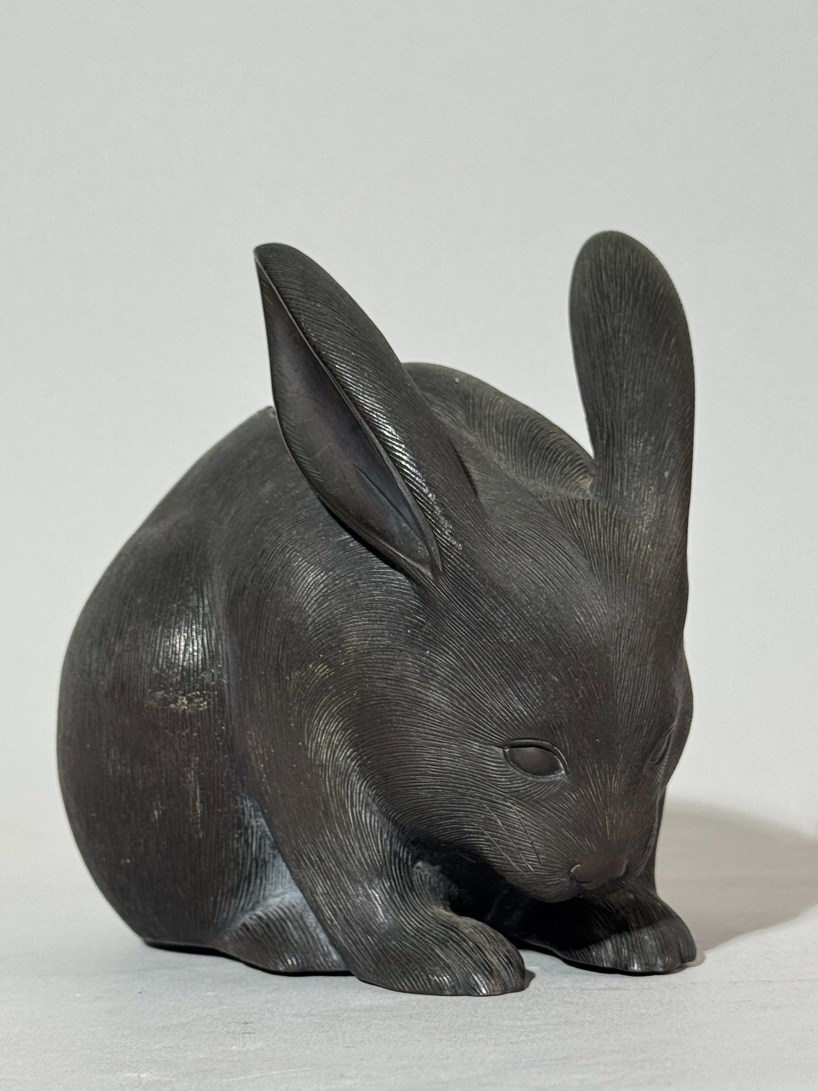 JAPANESE BRONZE CENSER OF RABBIT FORM (1 of 10)