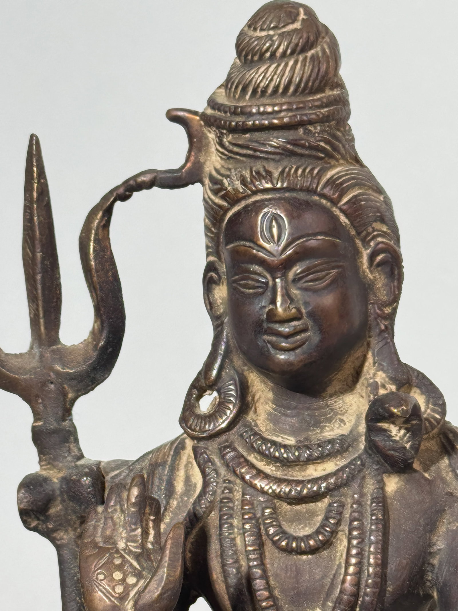 NEPALESE BRONZE DEITY - 2