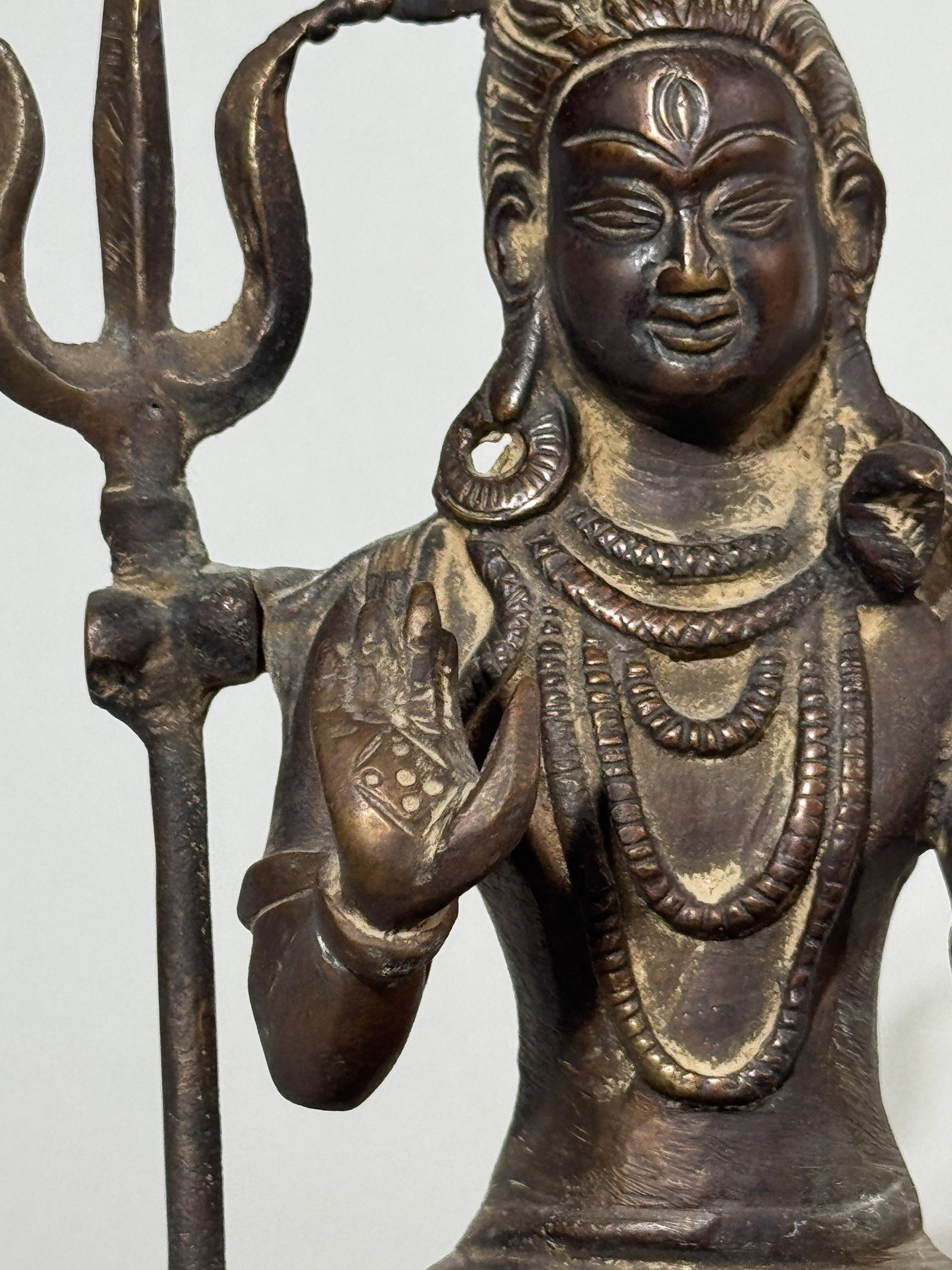 NEPALESE BRONZE DEITY - 3