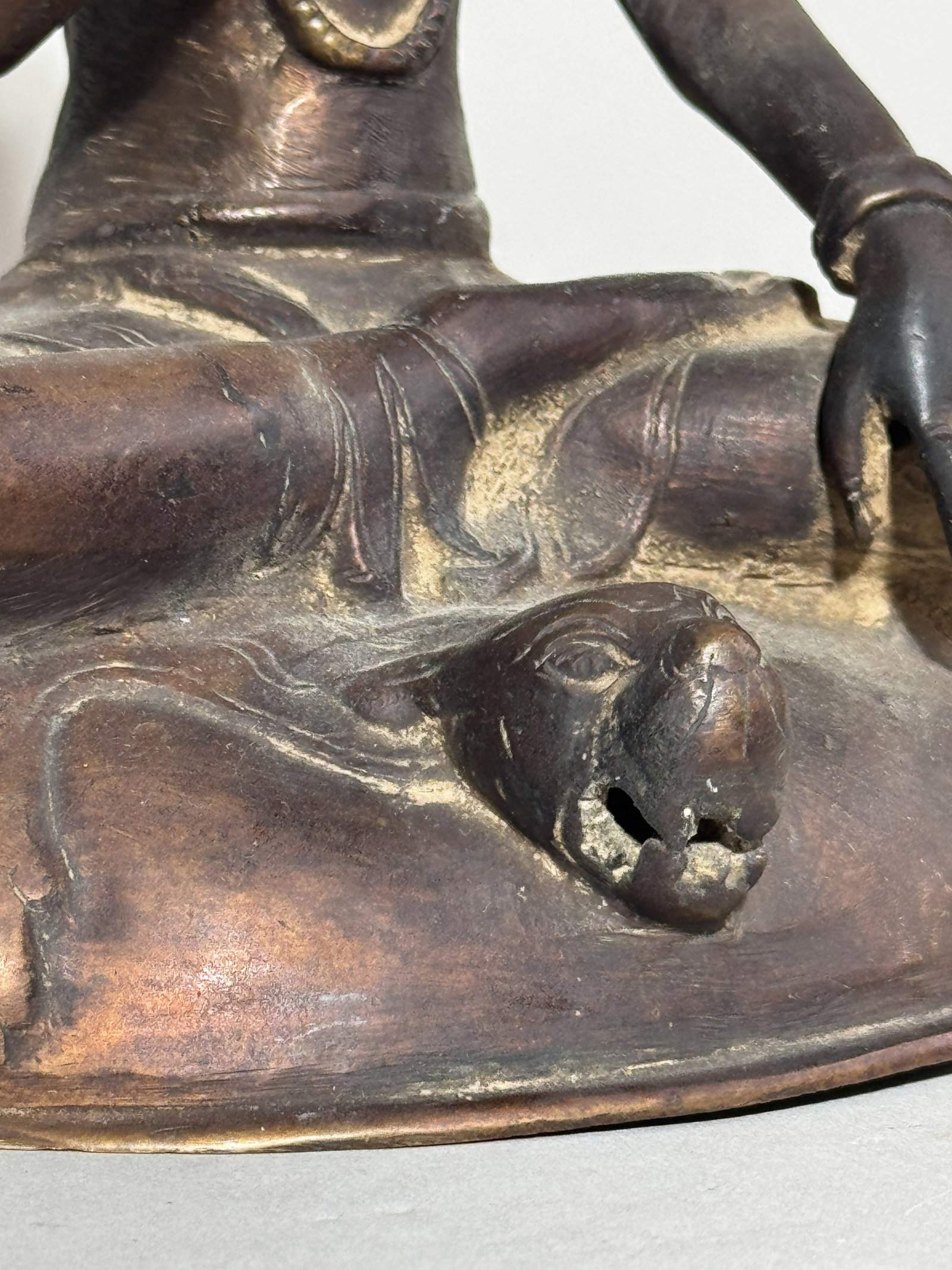 NEPALESE BRONZE DEITY - 5