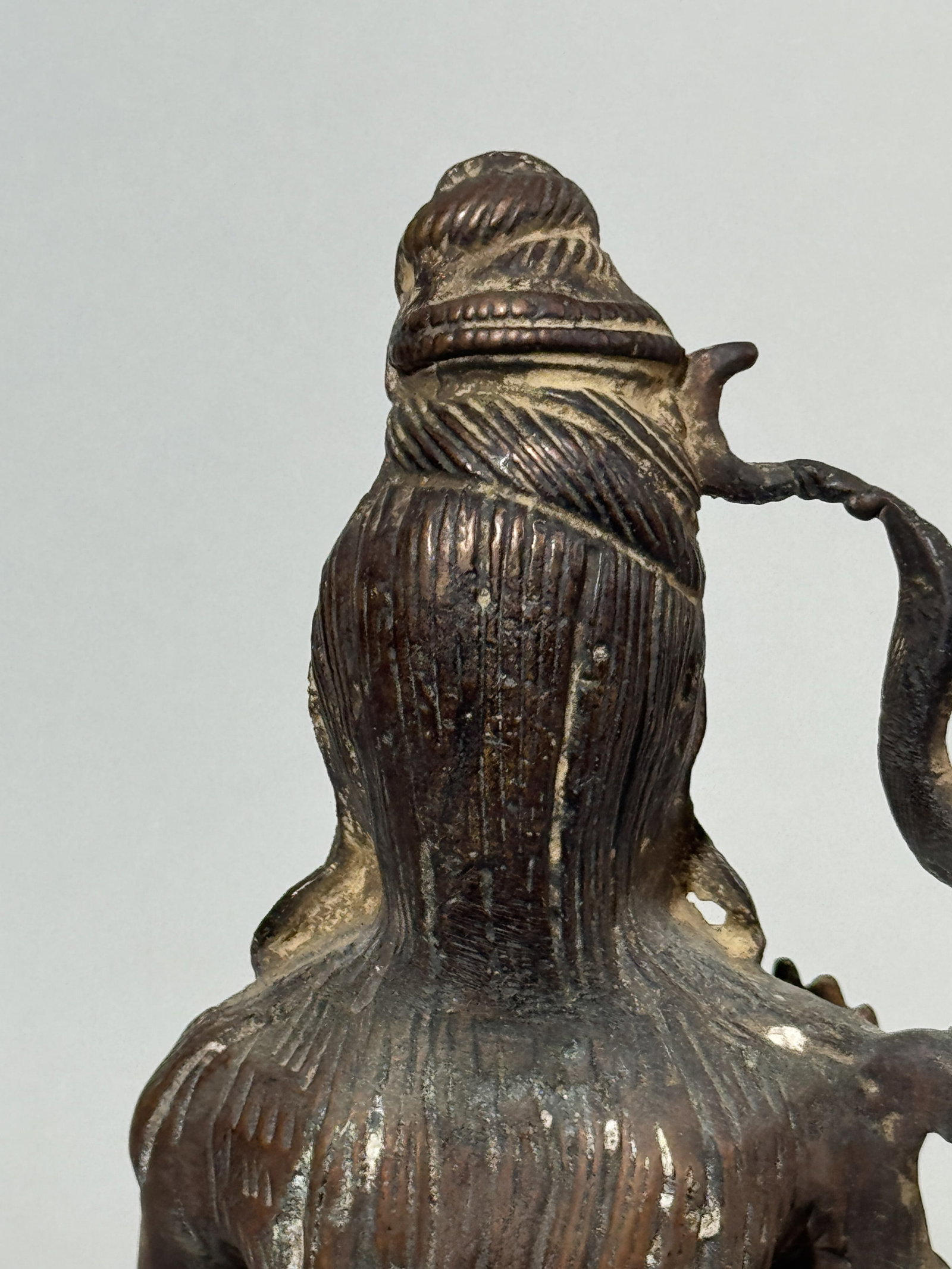 NEPALESE BRONZE DEITY - 7