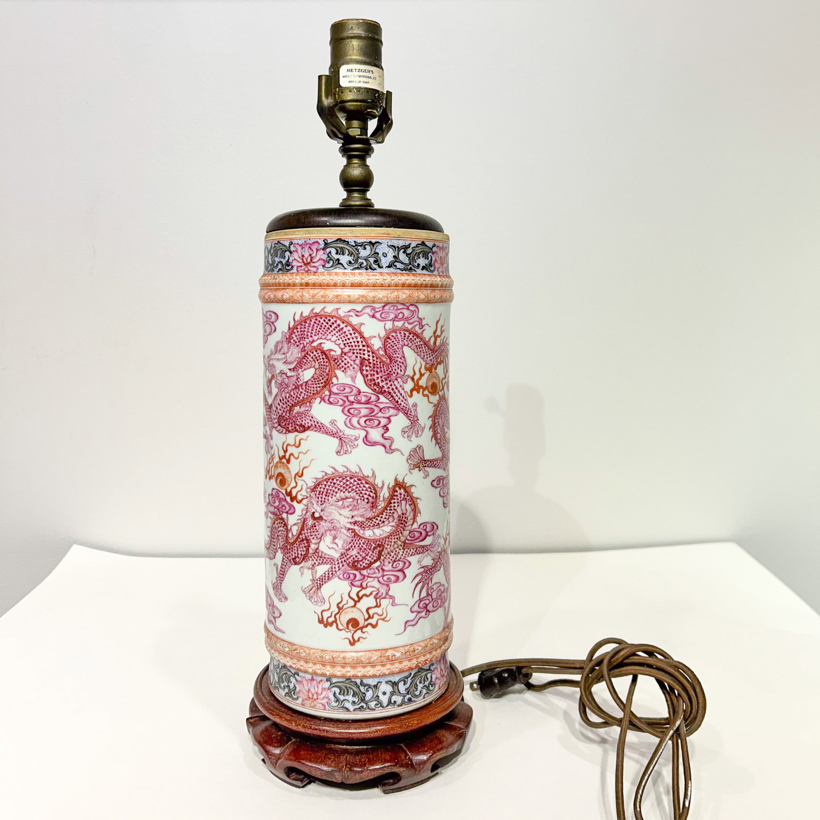 CHINESE "DRAGON" HAT STAND LAMP - 3