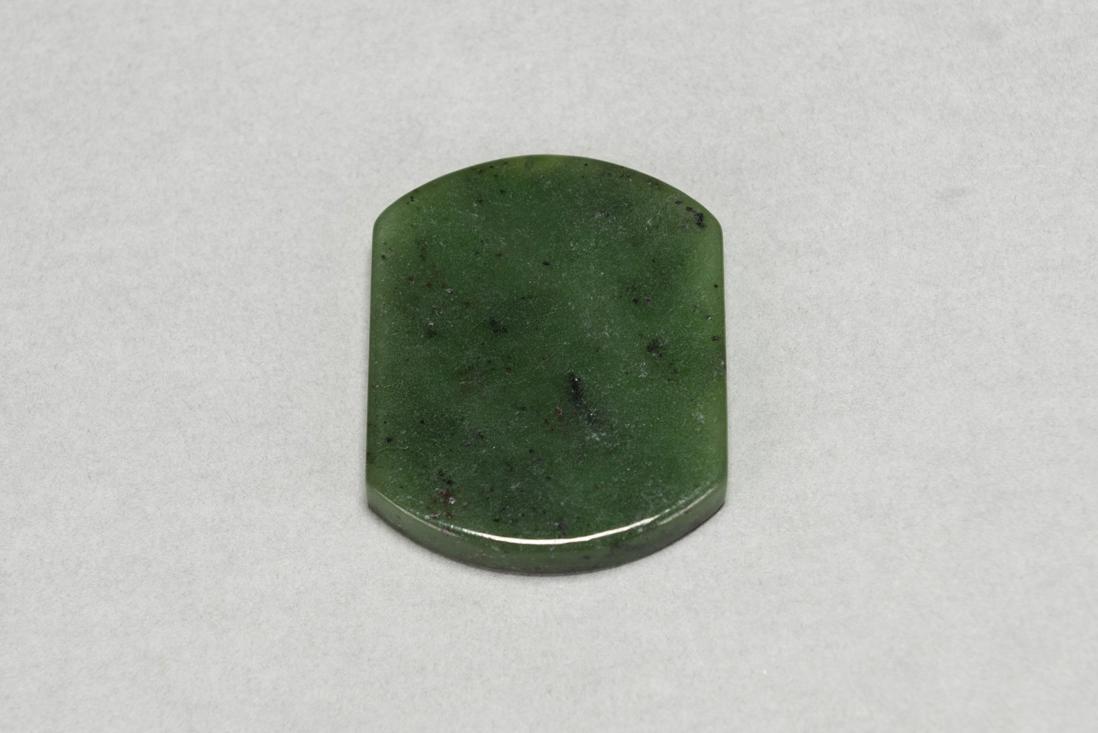 CHINESE SPINACH JADE "DRAGON" PLAQUE - 3