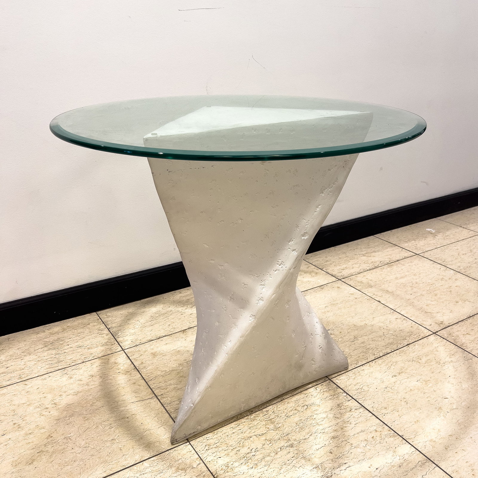 GLASS-TOP DINING TABLE - 2