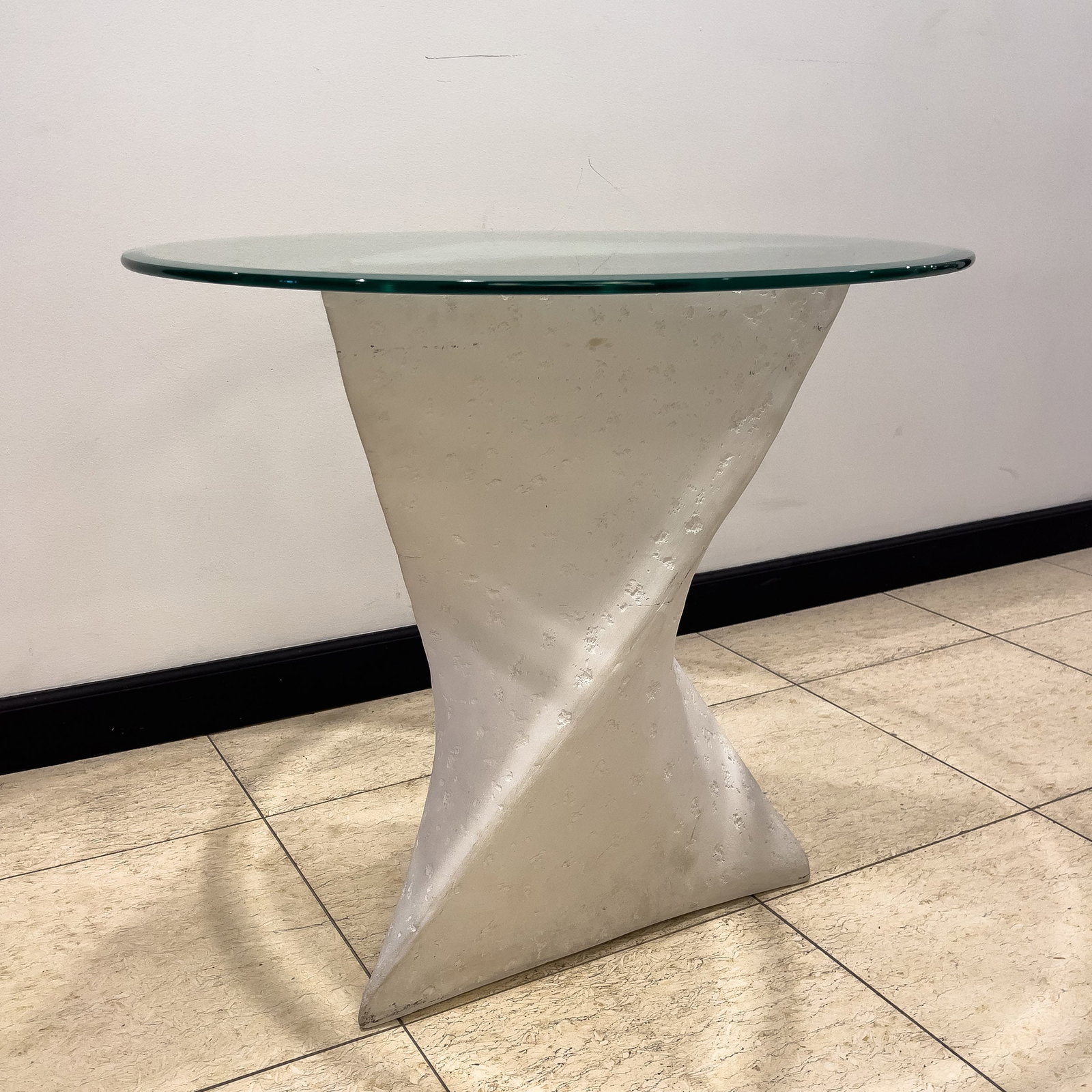 GLASS-TOP DINING TABLE - 4